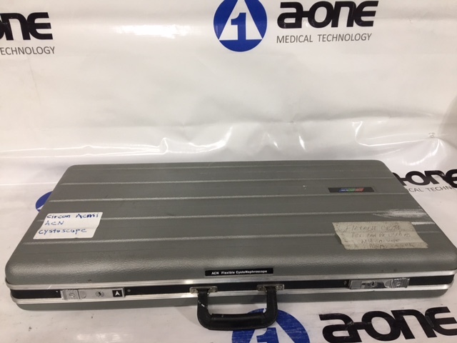 CIRCON ACMI ACN FLEXABLE CYSTOSCOPE WITH CASE