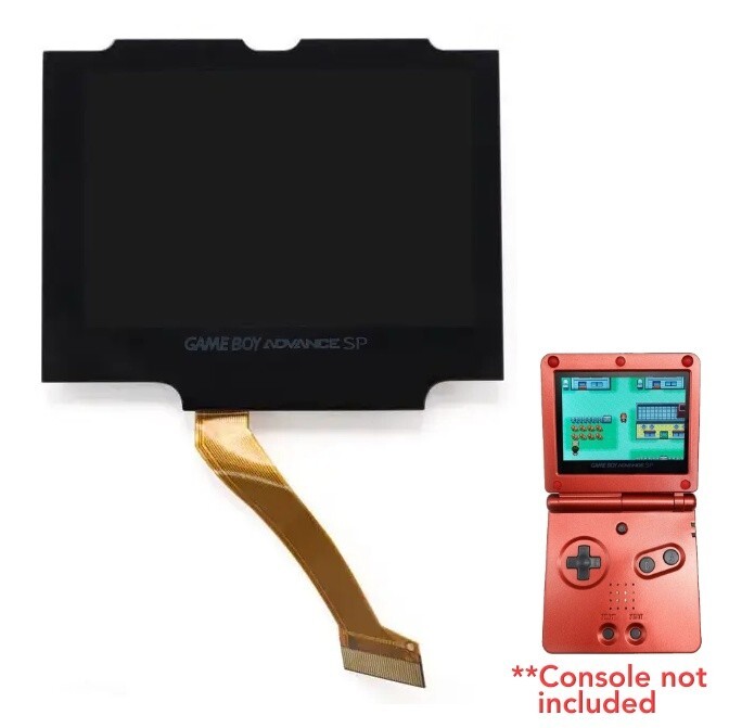 Gameboy Advance SP Drop-in 720x480 IPS LCD Backlight Kit V5 3.0 *NO SOLDER*