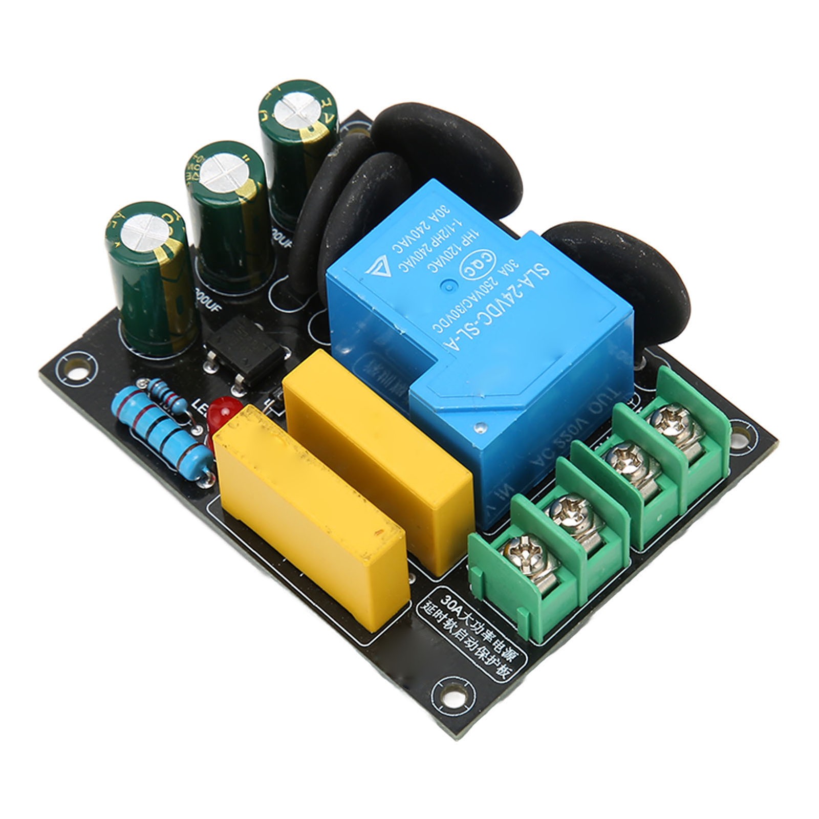 30A 6600W Soft Start Protection Module For Class A Amplifier Module AC 100V‑250V