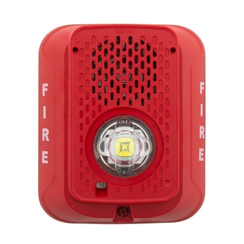 System Sensor P2RLED-LF L-Series 2-Wire Wall Strobe LED Red Fire Alarm