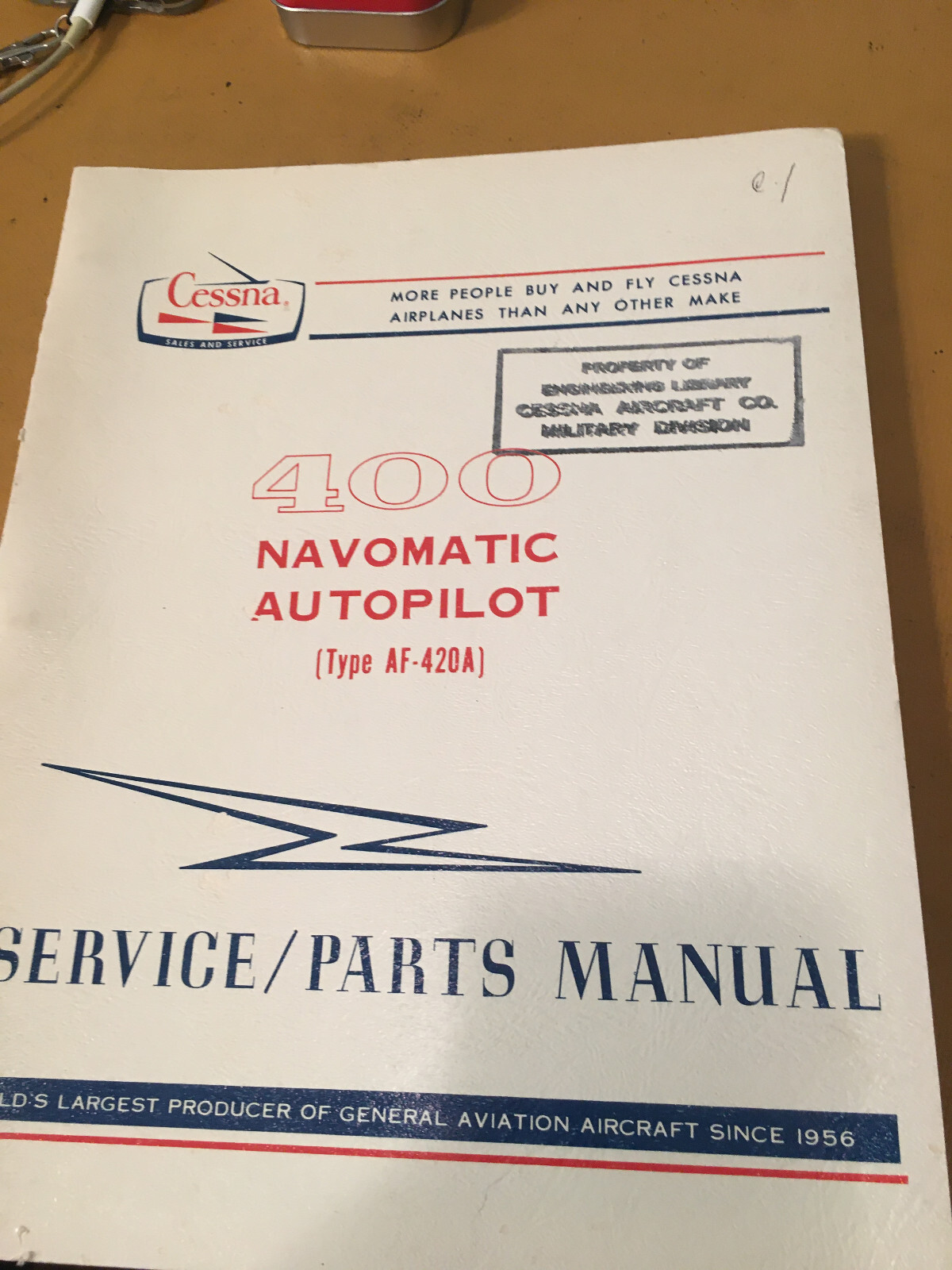 Cessna ARC 400 Navomatic Service Manual for AF-420A System