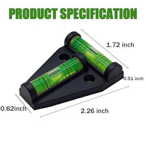 2pcs RV Levelers, Magnetic T Type Precision Leveling Bubble 2pcs - RV LEVELER