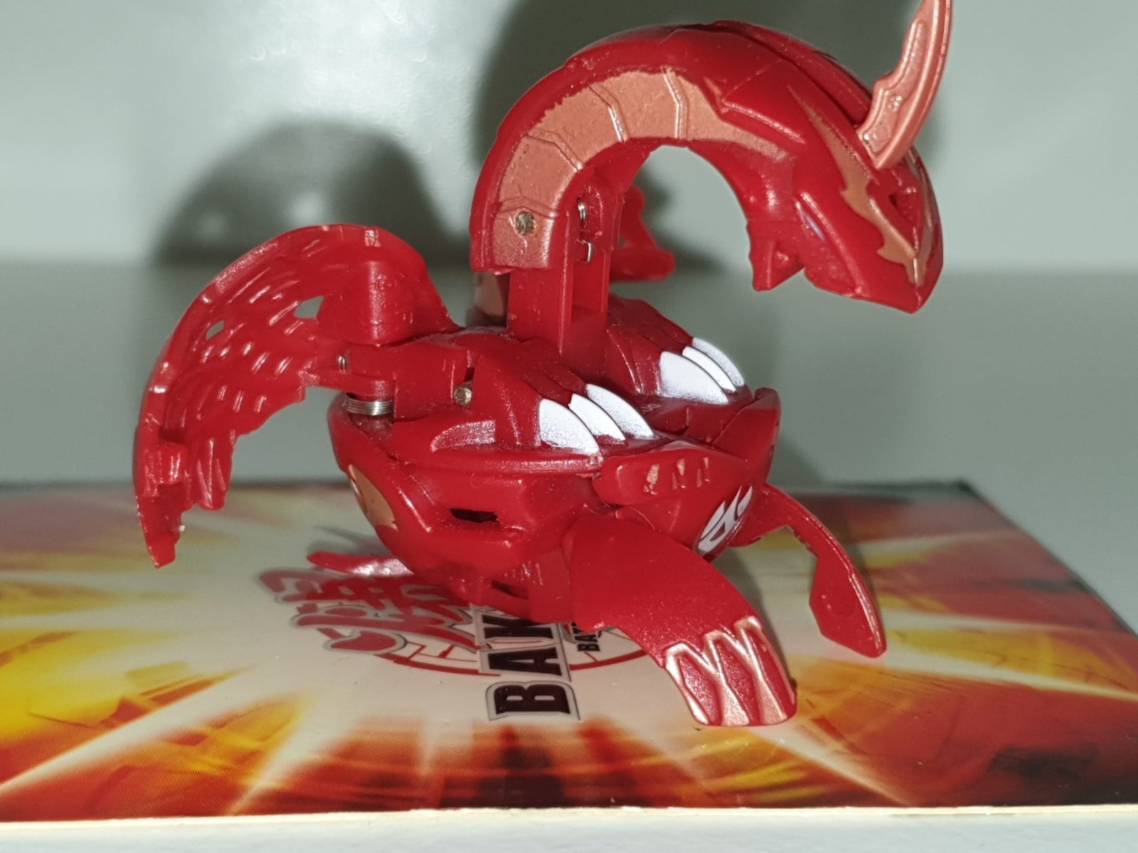 Bakugan Red Pyrus Apollonir 650g Battle Brawlers RARE - Fast Shipping