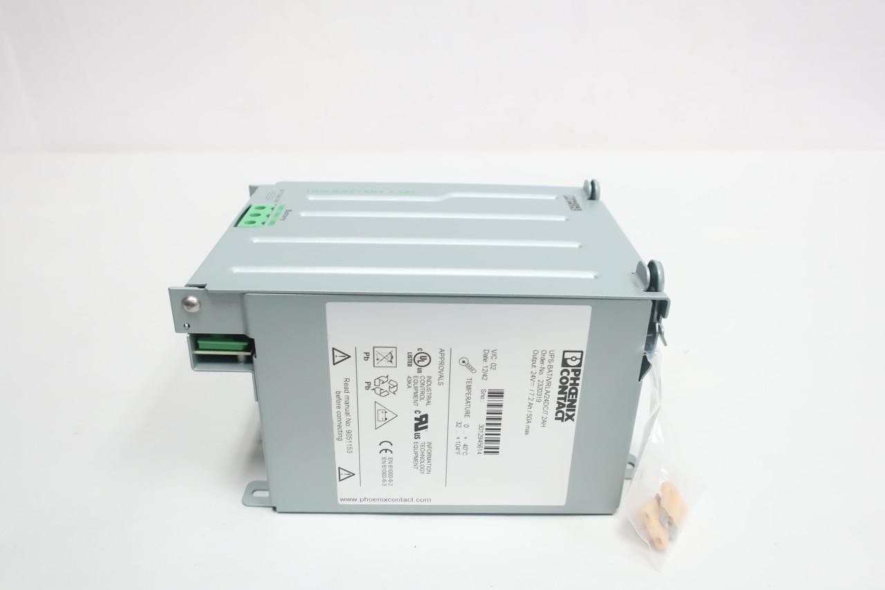 Phoenix Contact UPS-BAT/VRLA/24DC/7.2AH Ups Battery Pack