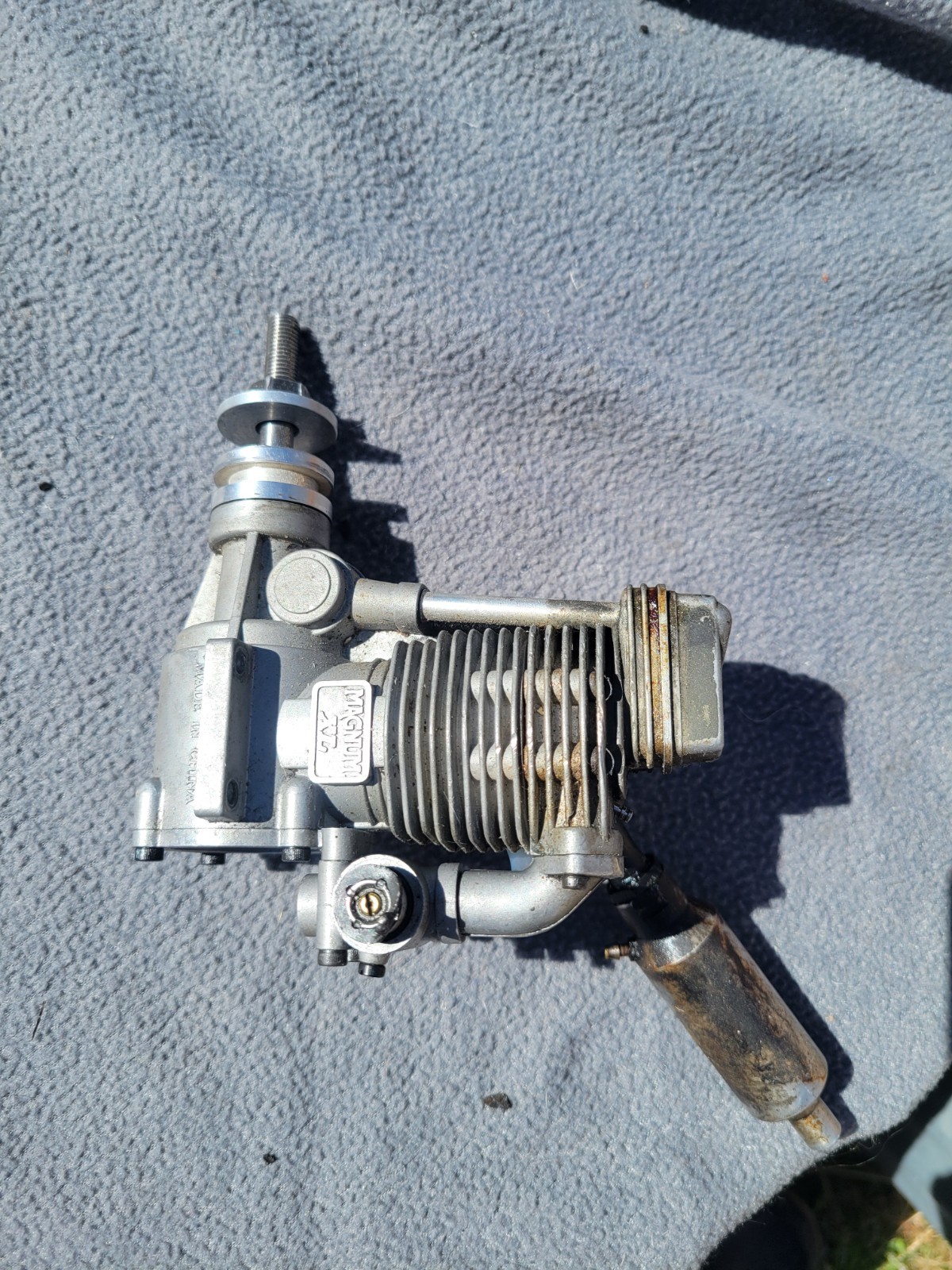 Magnum Xl  .91  4 Stroke Nitro Airplane Engine Running Condition