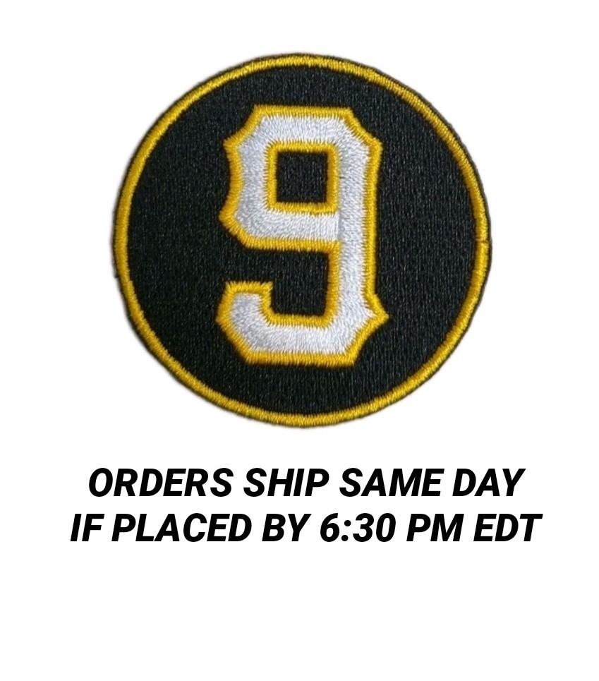2026 Pittsburgh Pirates Bill Mazeroski Memorial Jersey Patch ~ Black