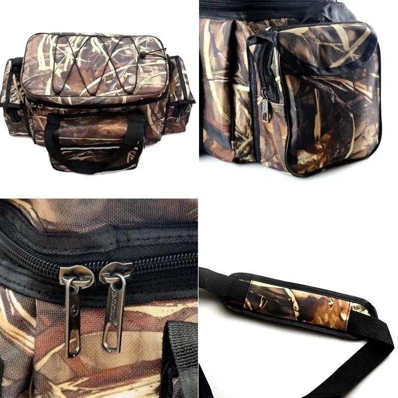 50*30*25cm Waterproof Fishing Bag Nylon Large Capacity Multi-Purpose Fishing
