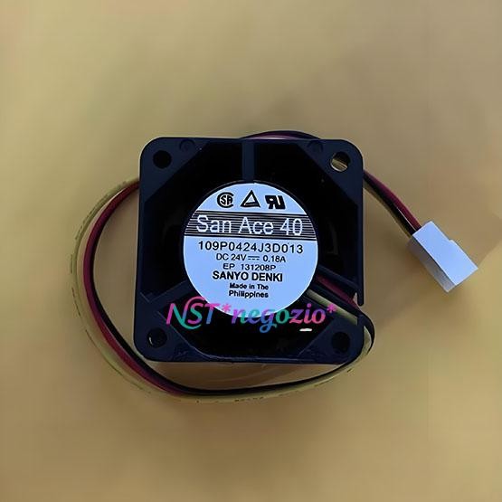 1 Pc. New 109P0424J3D013 Inverter Cooling Fan 4028 DC24V 0.18A 4CM 3PinB2