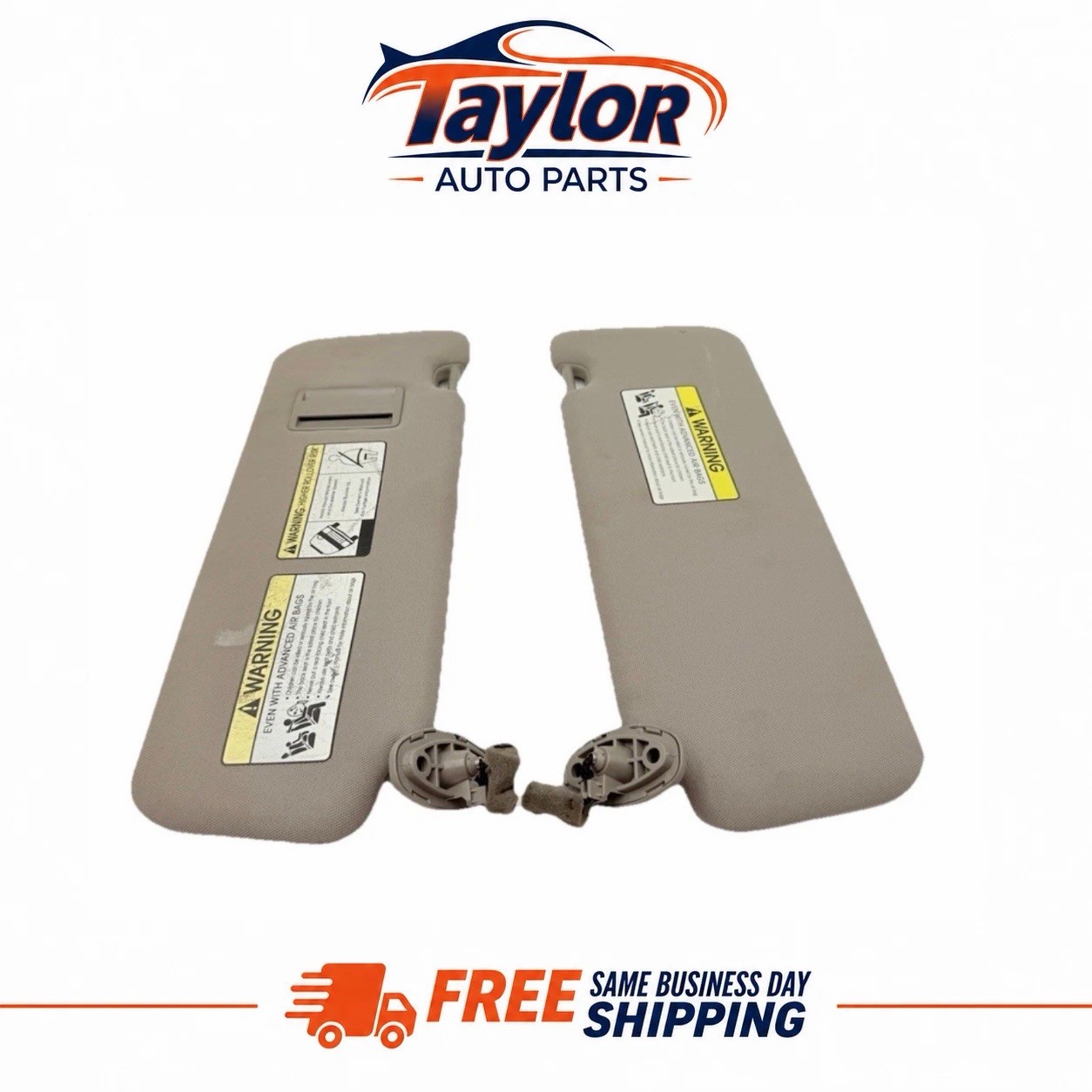 ⭐️2016 - 2020 OEM Genuine Kia Sorento Sunvisors Sun Visors Set Beige
