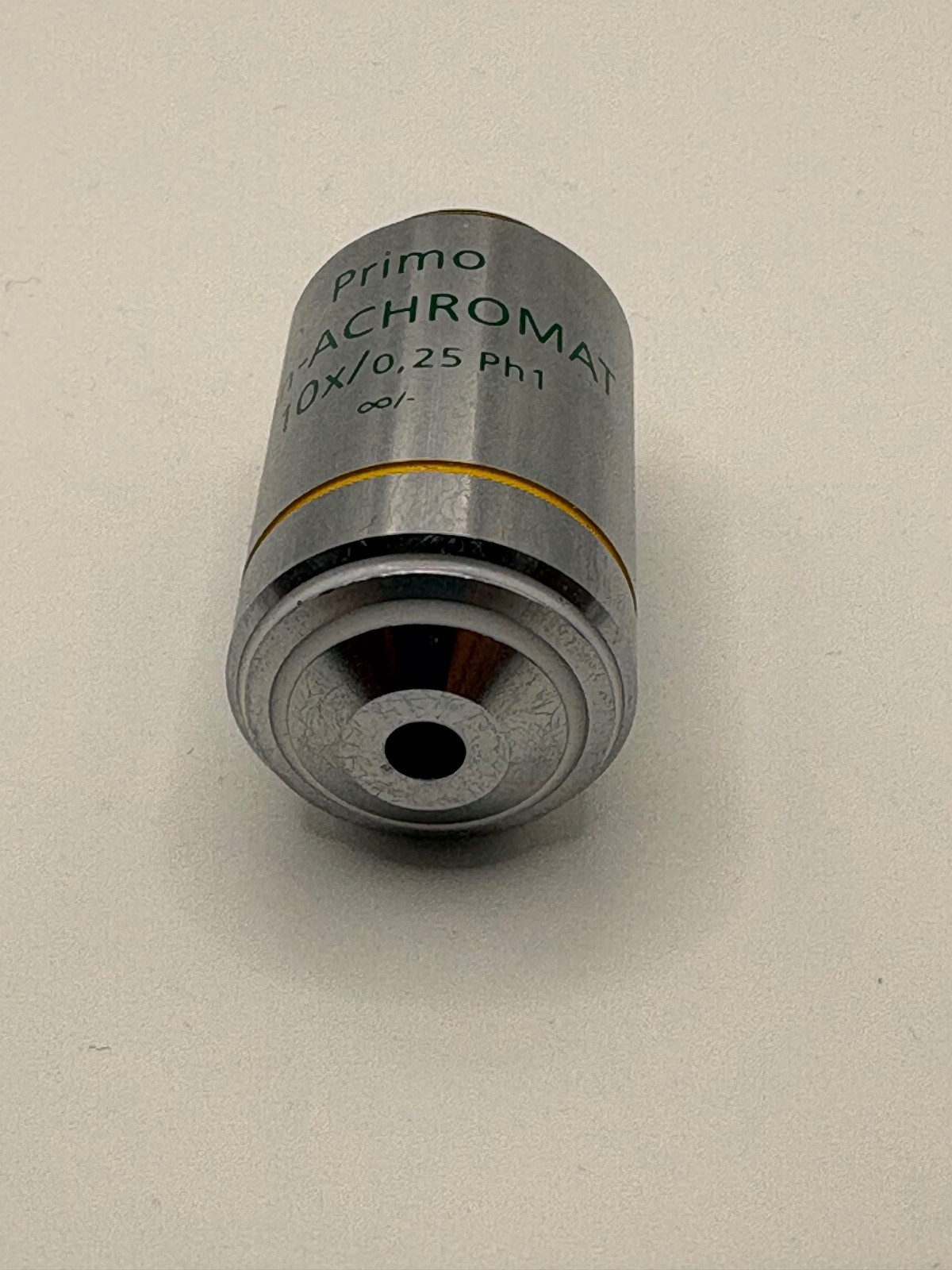 Zeiss Primo Plan-Achromat 10x/0.25 Ph1 Microscope Objective - 415500-1605-0