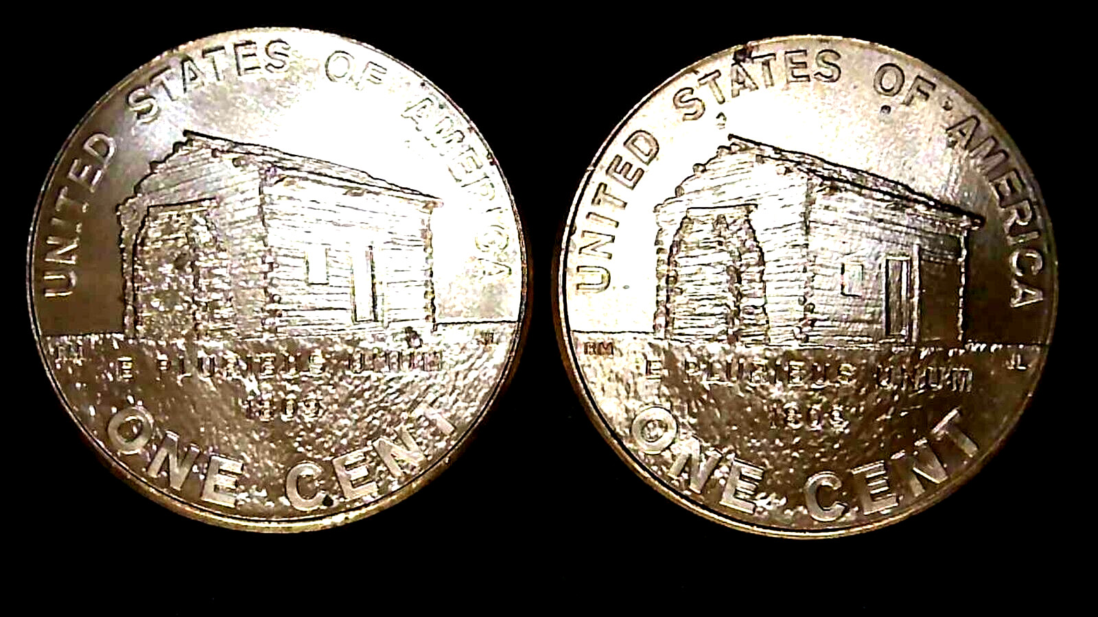 2009 P D 1C Lincoln Bicentennial Cent Early Childhood  2 coins BU Red 24la1019-4