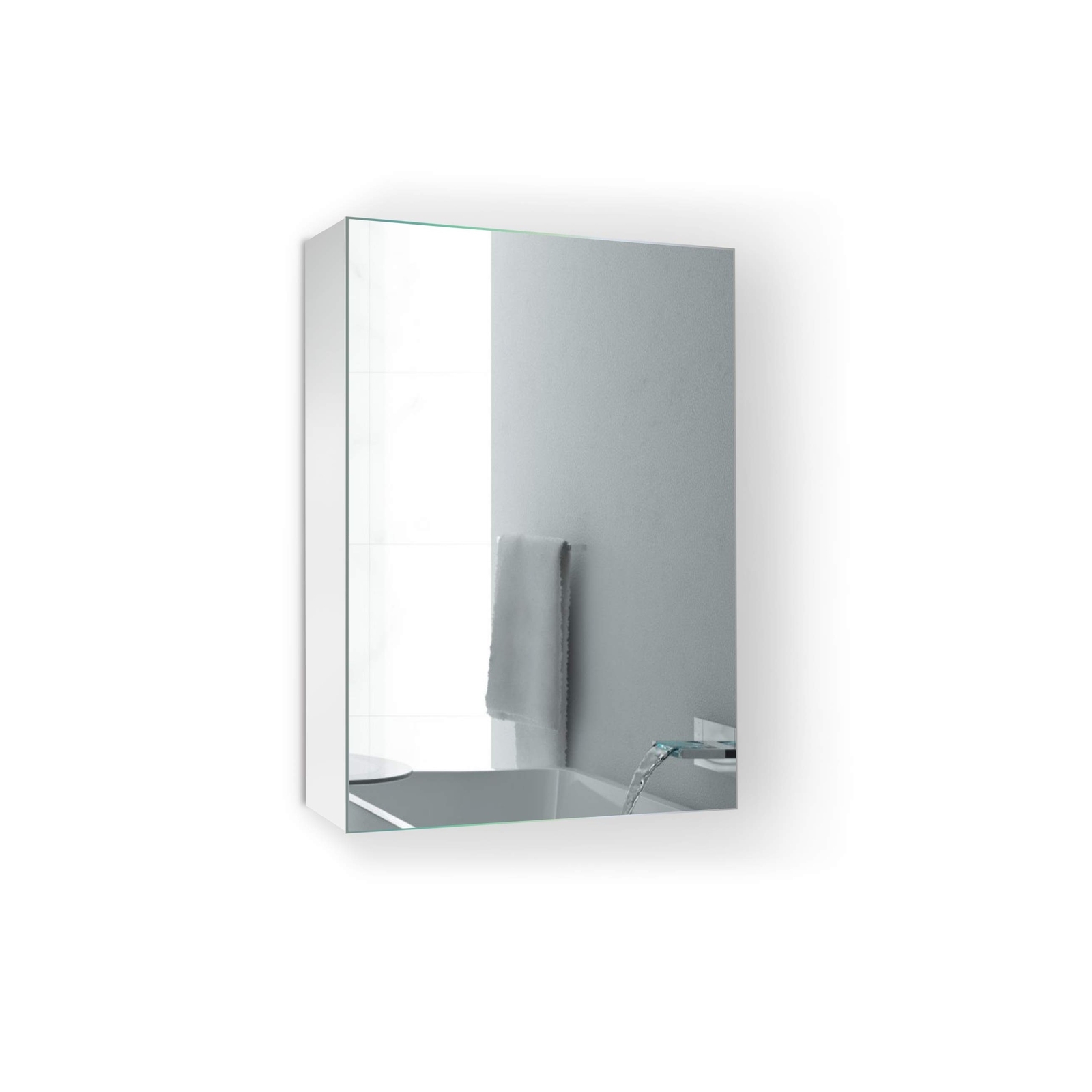 Krugg Medicine Cabinet | Recess or Surface Mount | Blum Hinge 170 Degree Soft...