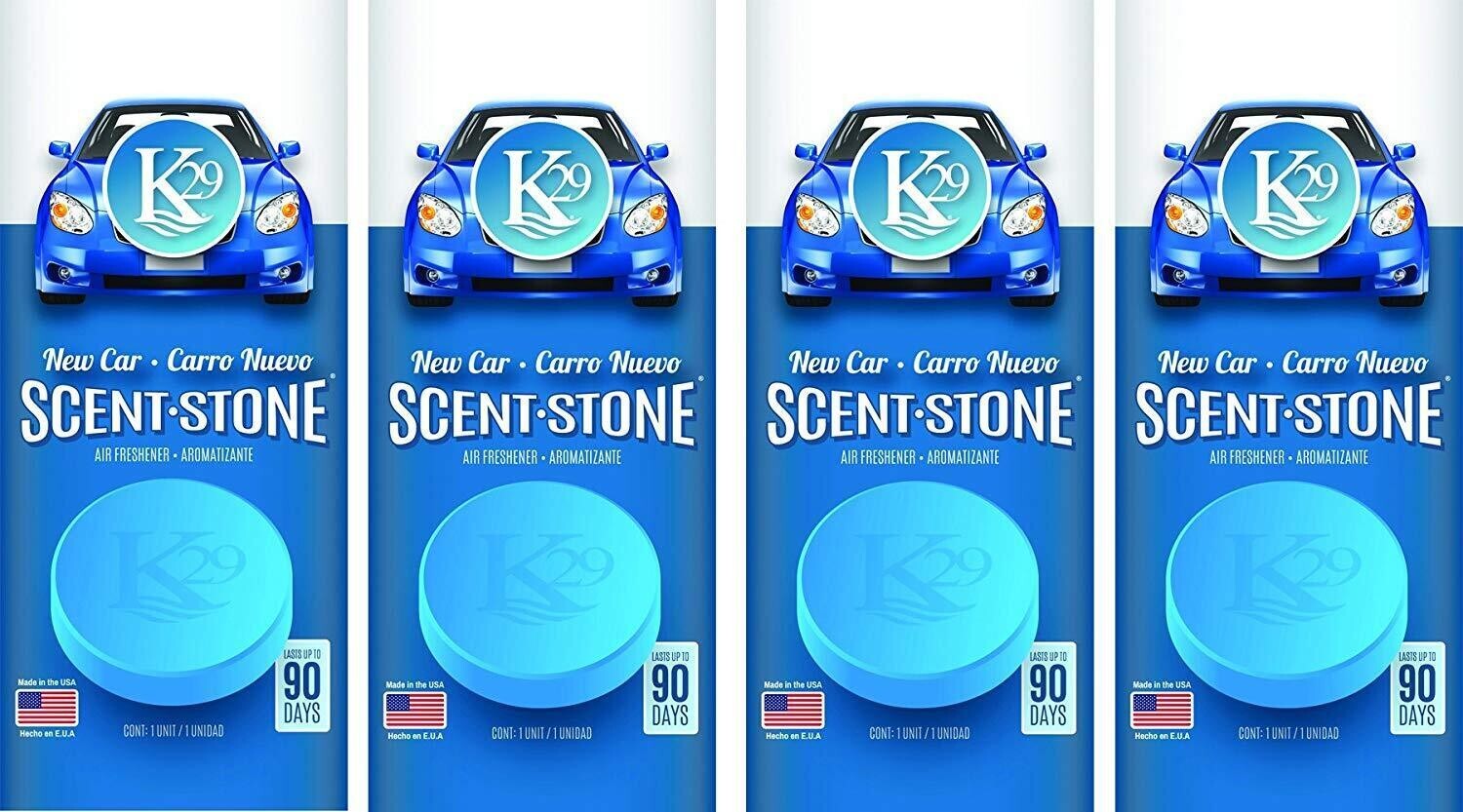 Scent Stones-K29 Keystone Air Freshener - New Car (4 Stones)