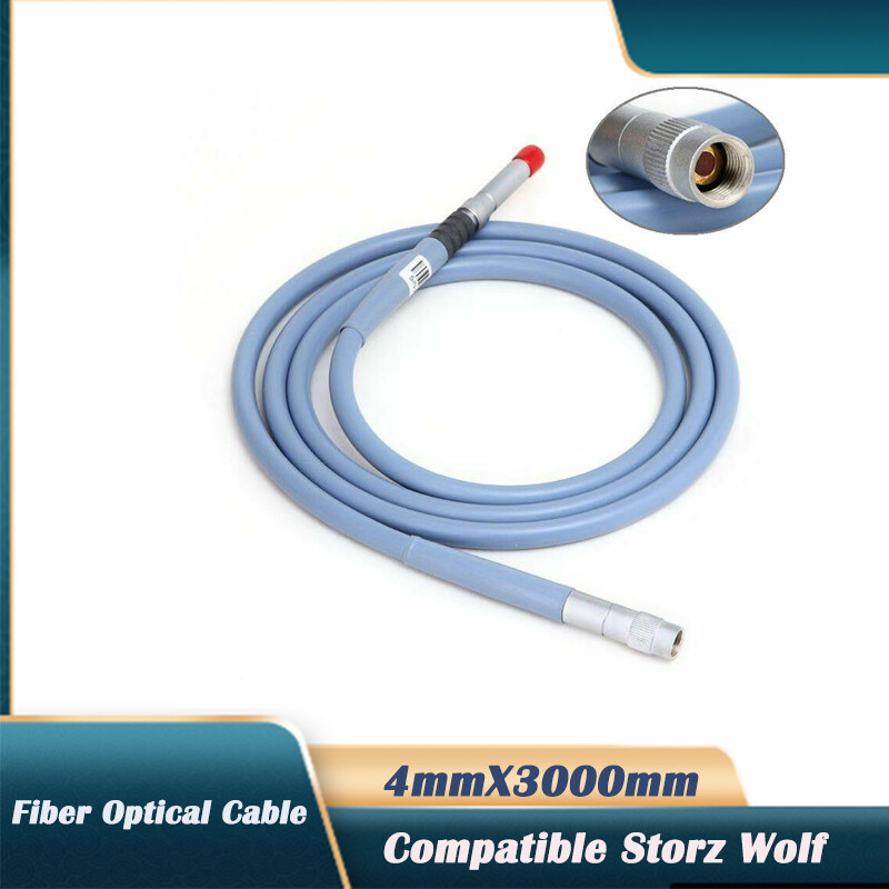 3m Fiber Optic Light Cable for Endoscopy Laparoscopy Compatible with WOLF/STORZ