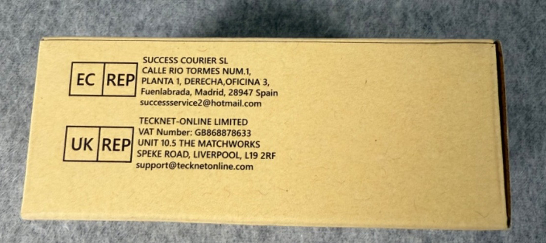 TECKNET Wireless USB Mouse Model EWM01832 New Original Box