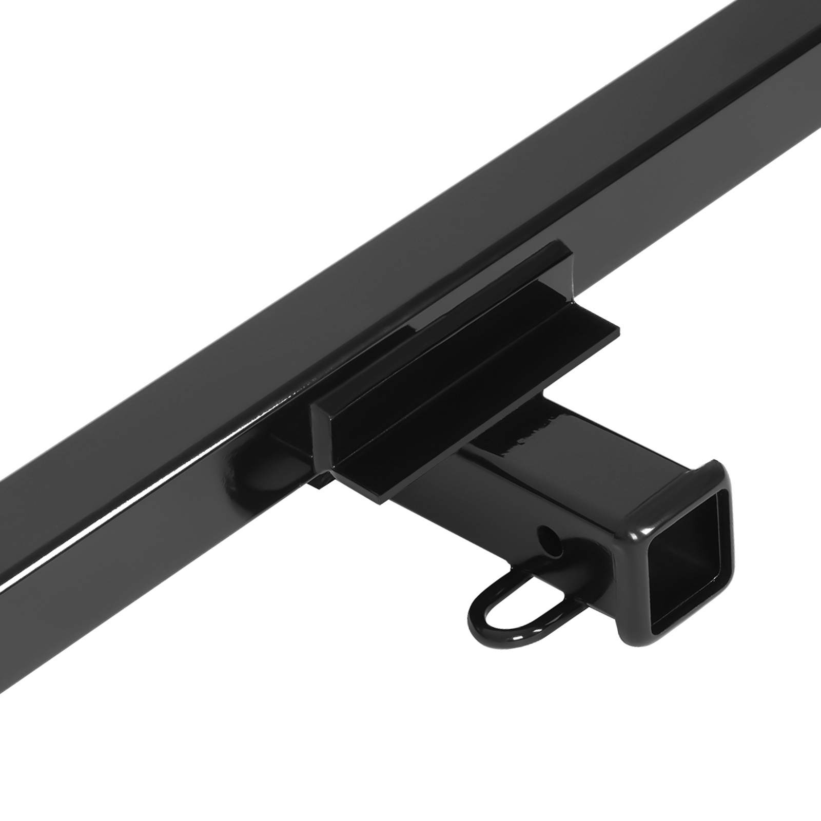 Black Class 3 Trailer Hitch 2-Inch Receiver For Nissan Frontier 2005-2024
