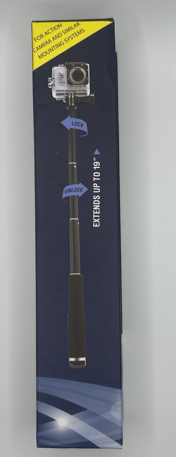 GoEasy Pole Mini Model LDX-806, New Open Box. Extends up to 19"~ 180° Adjustable