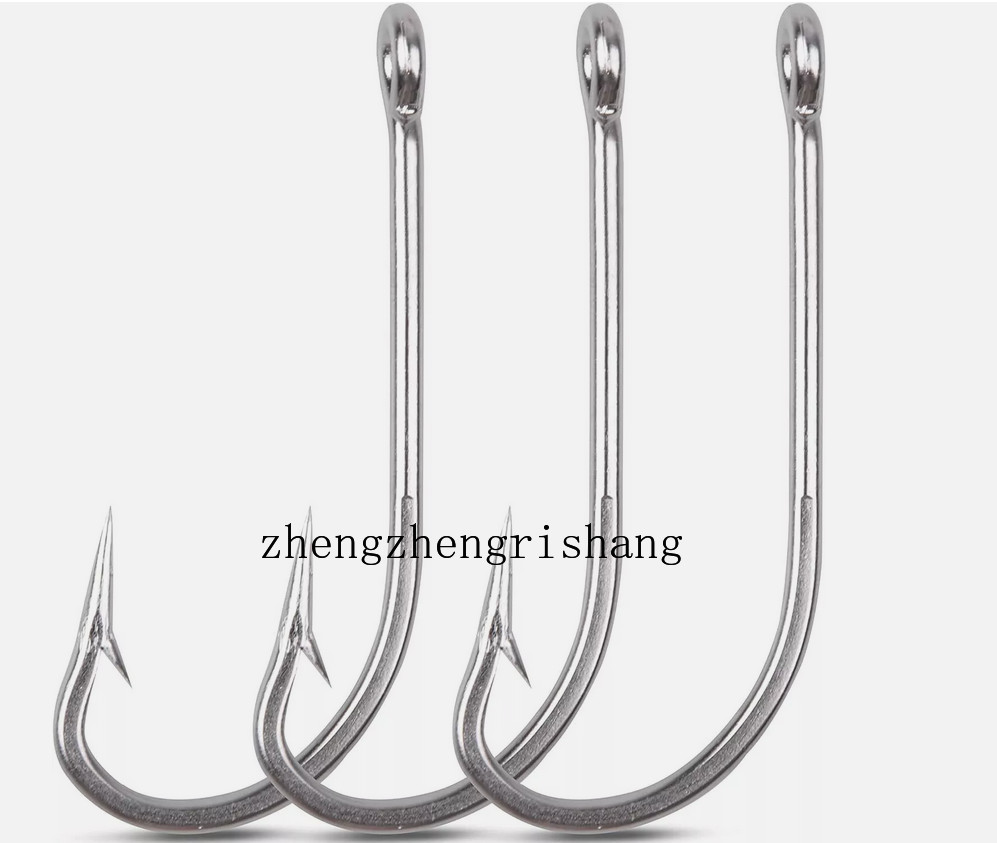 Saltwater Fishing Hooks O'shaughnessy Stainless Steel Long Shank Forged Fishhook