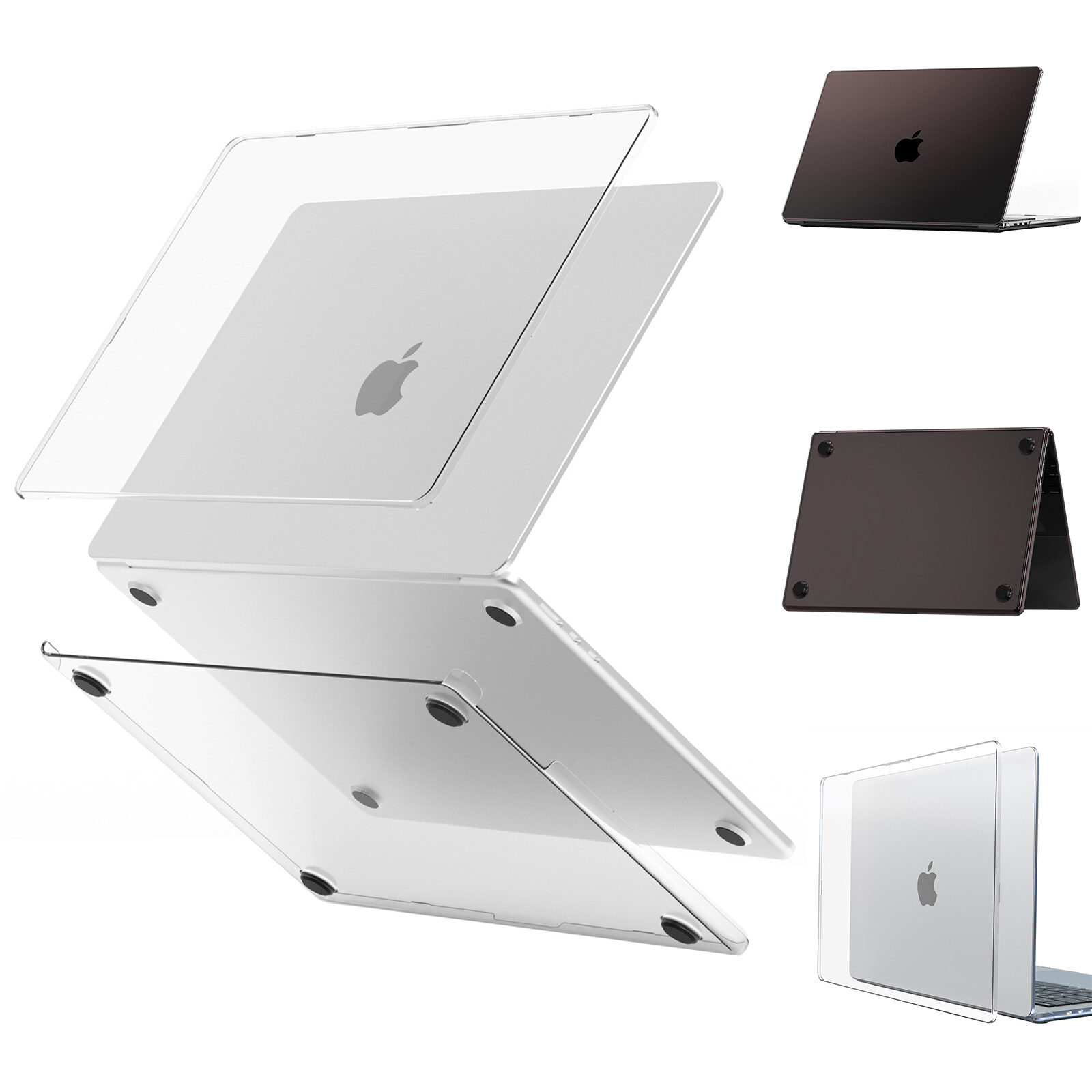Ultra-Thin Crystal Hard Shell Case Cover for MacBook Air 13" 15"/Pro 13" 14" 16"