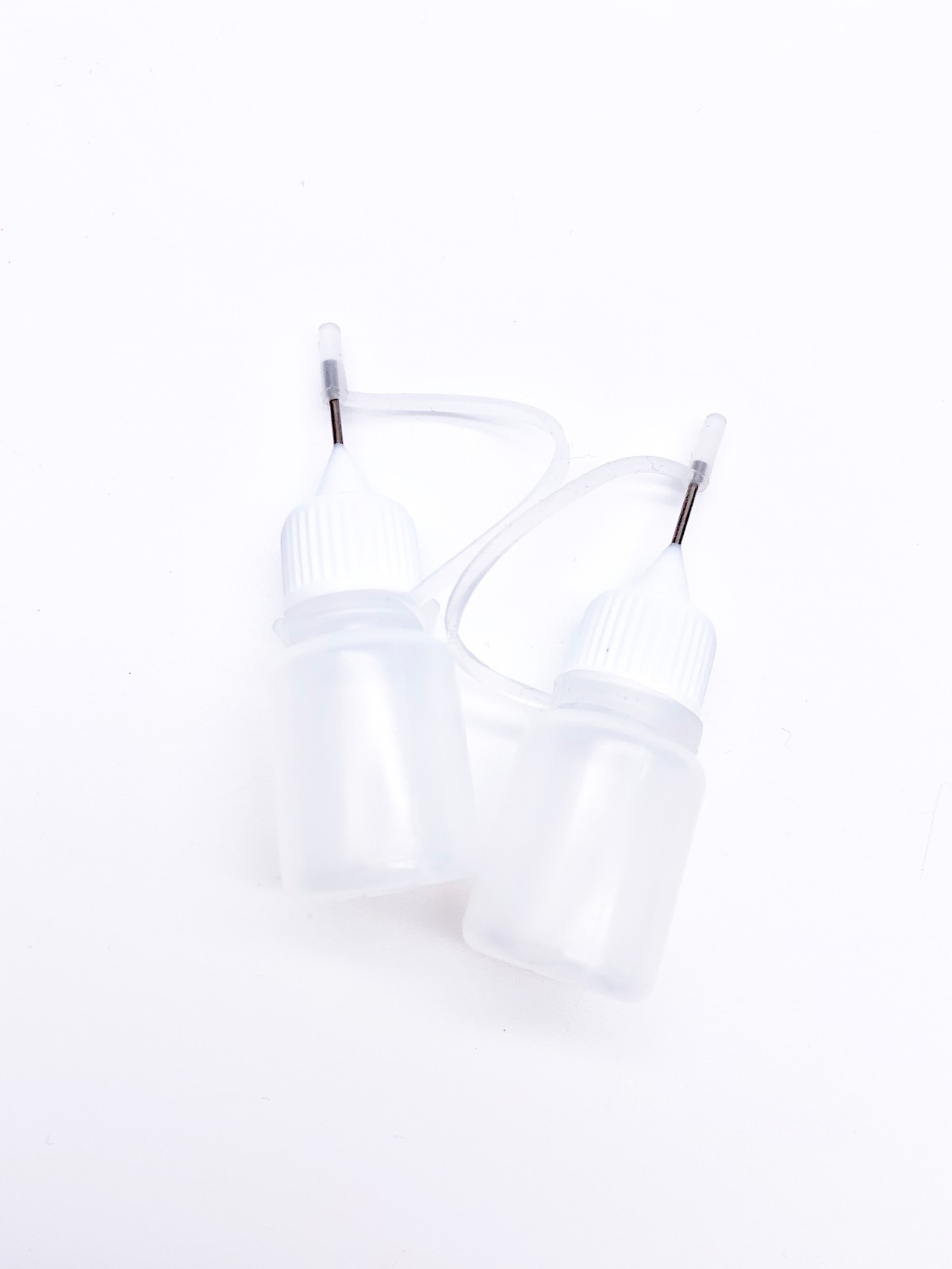 2 x 5ml Precision Tip Glue Applicator Bottle Empty Ideal for Quilling