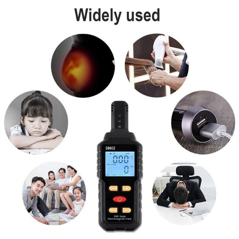 Nuclear Radiation Detector Β Γ X-Ray Dosimeter Monitor Counter EMF Meter