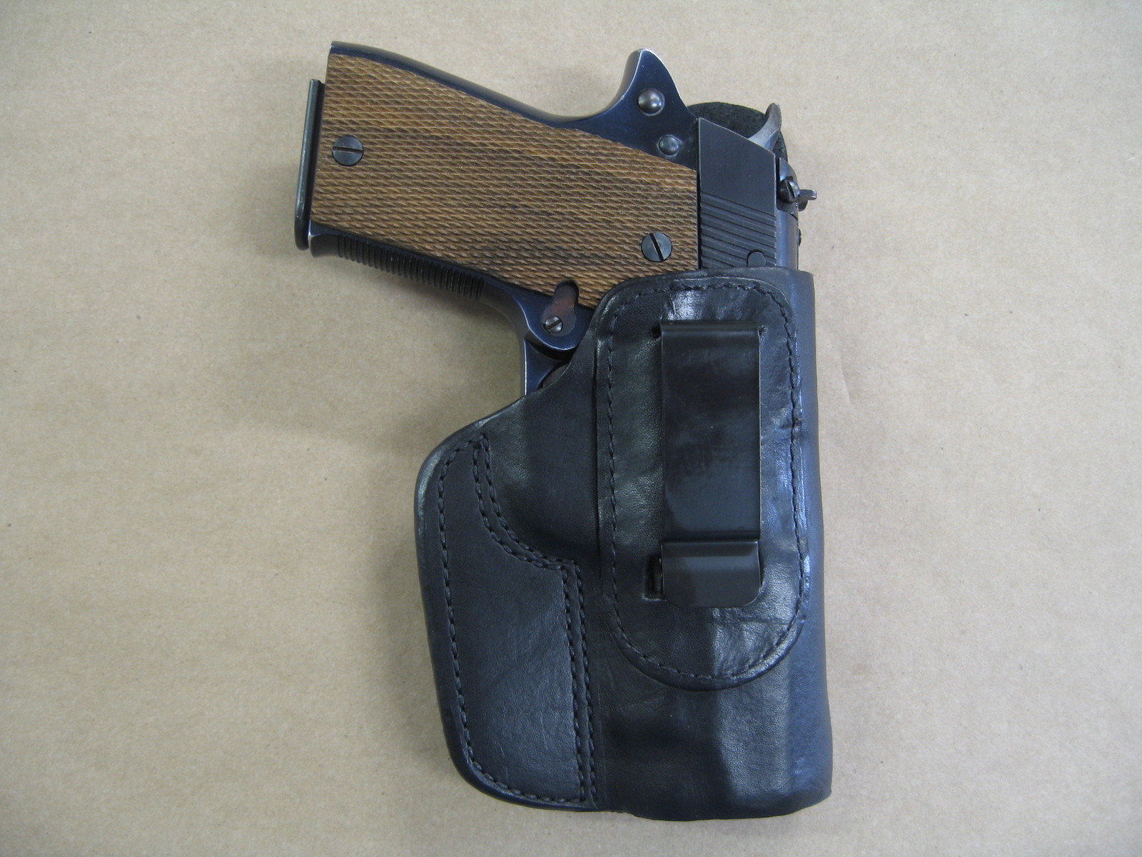 Star PD .45 IWB Leather In Waistband Concealed Carry Holster BLACK RH
