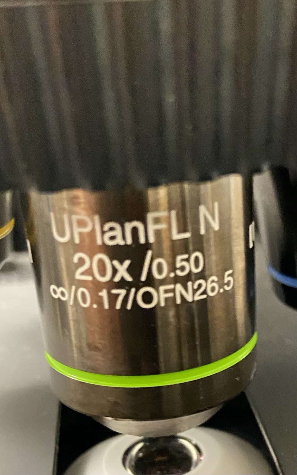 Olympus 20X/0.50 UPlanFL N inf/0.17/FN26.5 (UPLFLN20X) Microscope Objective