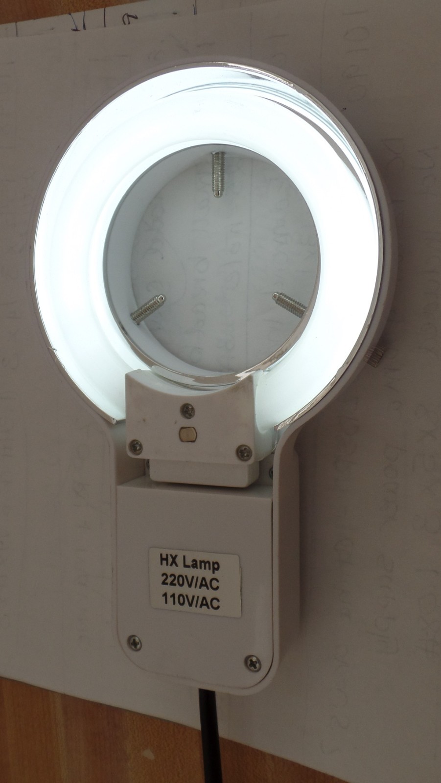 NOS Ring Light & Bulb for Microscope