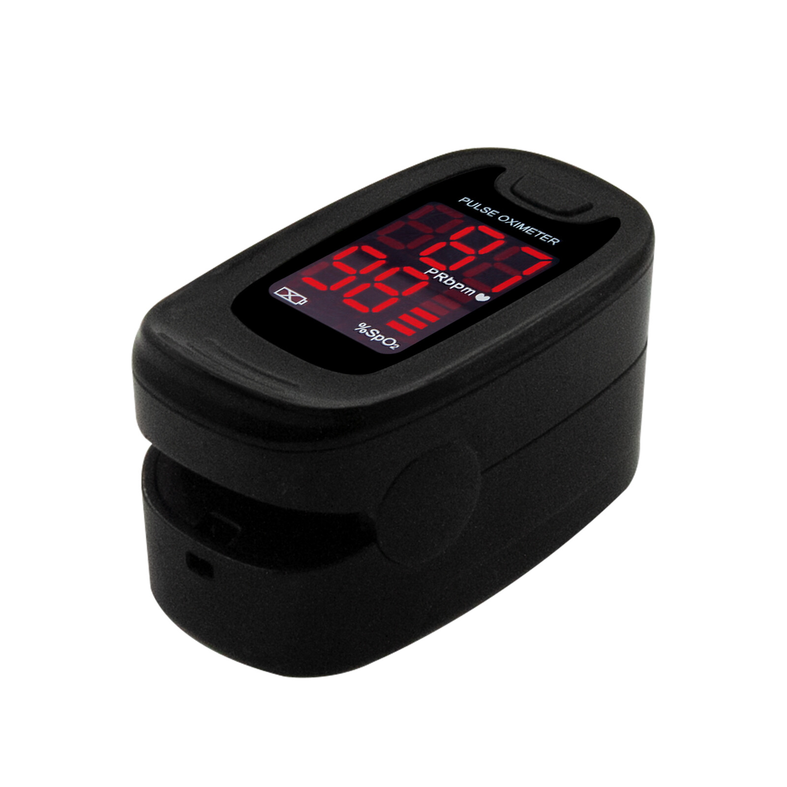 Finger Pulse Oximeter Heart Rate Blood Oxygen Saturation Monitor SpO2 PR Measure