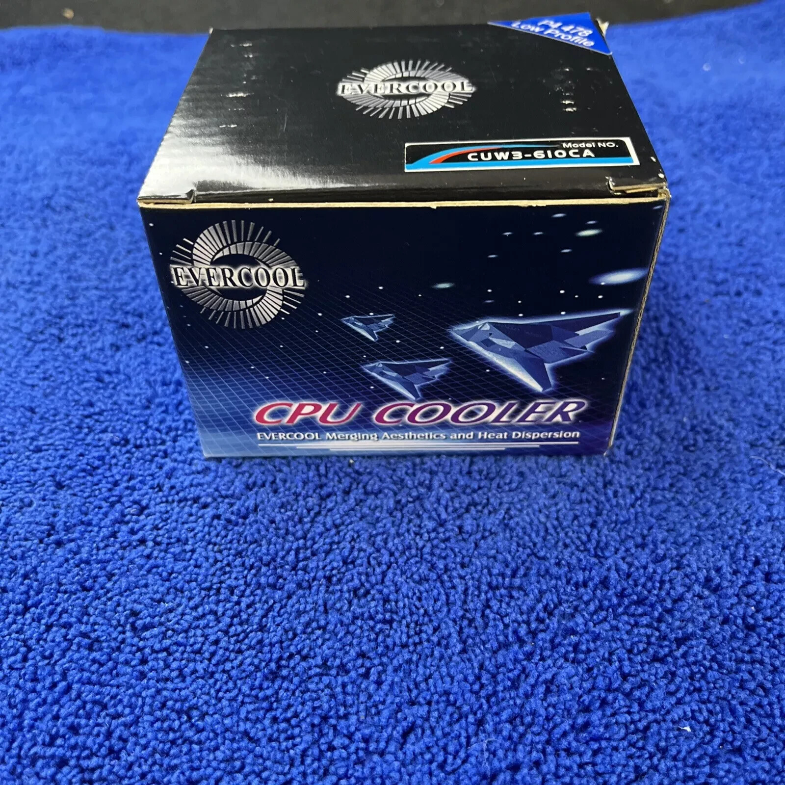EverCool Socket 478 Low Profile Copper Heatsink 1U CPU Cooler