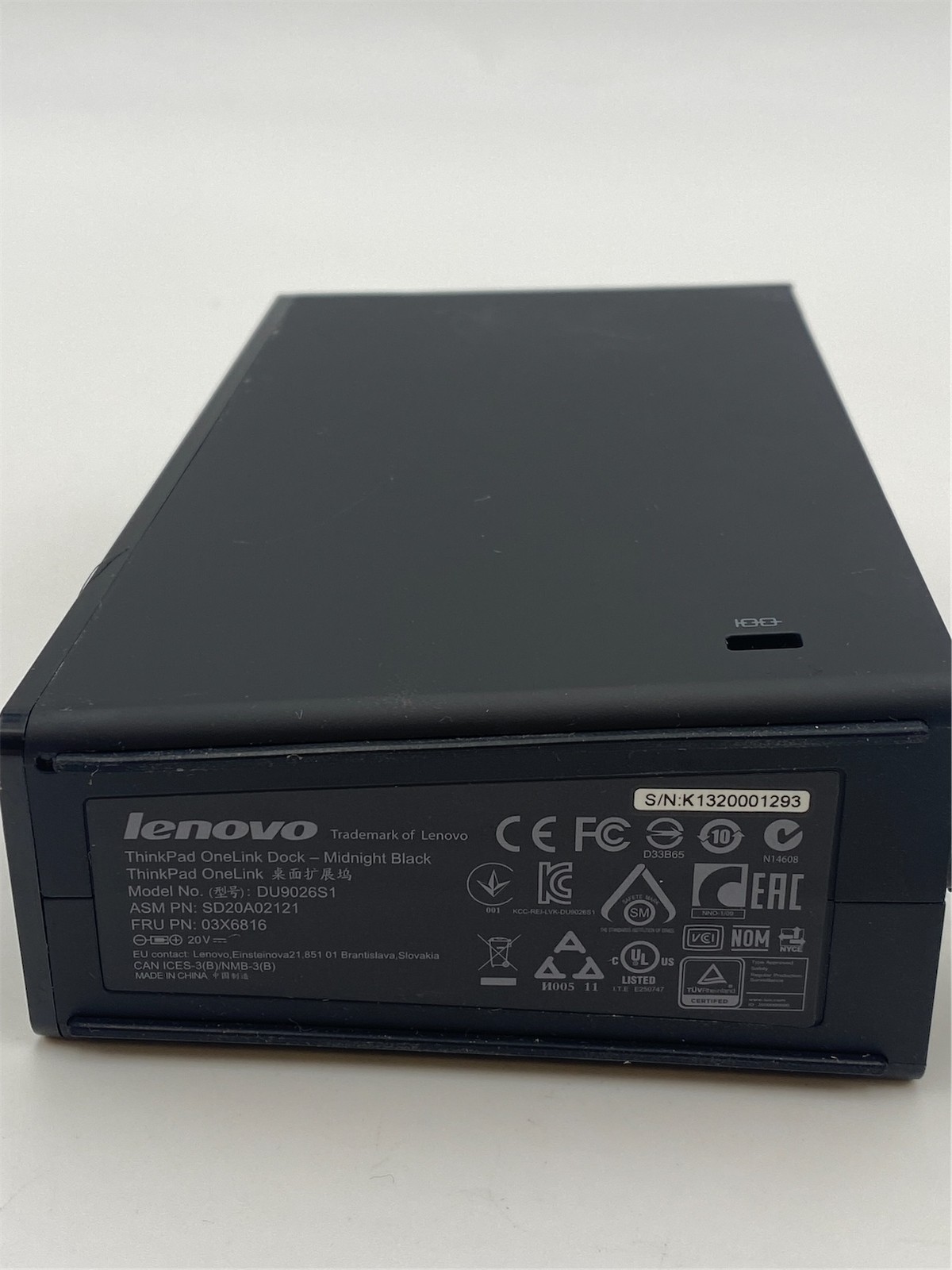 TP OneLink Dock-Black 03X6894 03X6816