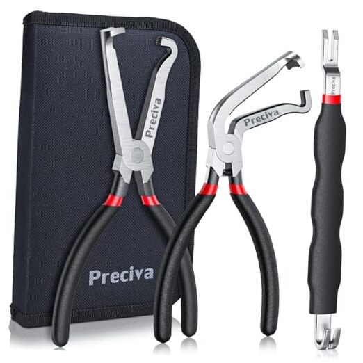 Black 3 PCS Electrical Disconnect Pliers - Electrical Connector Pliers for Black