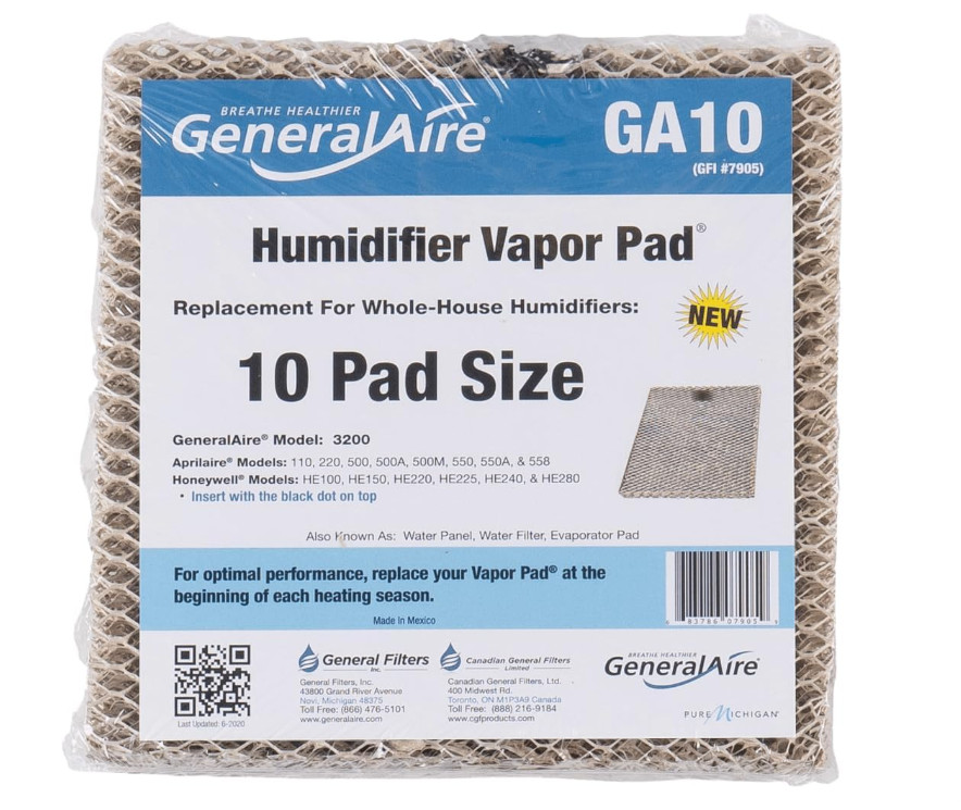 General Aire GA10 Vapor Pad (for 3200)