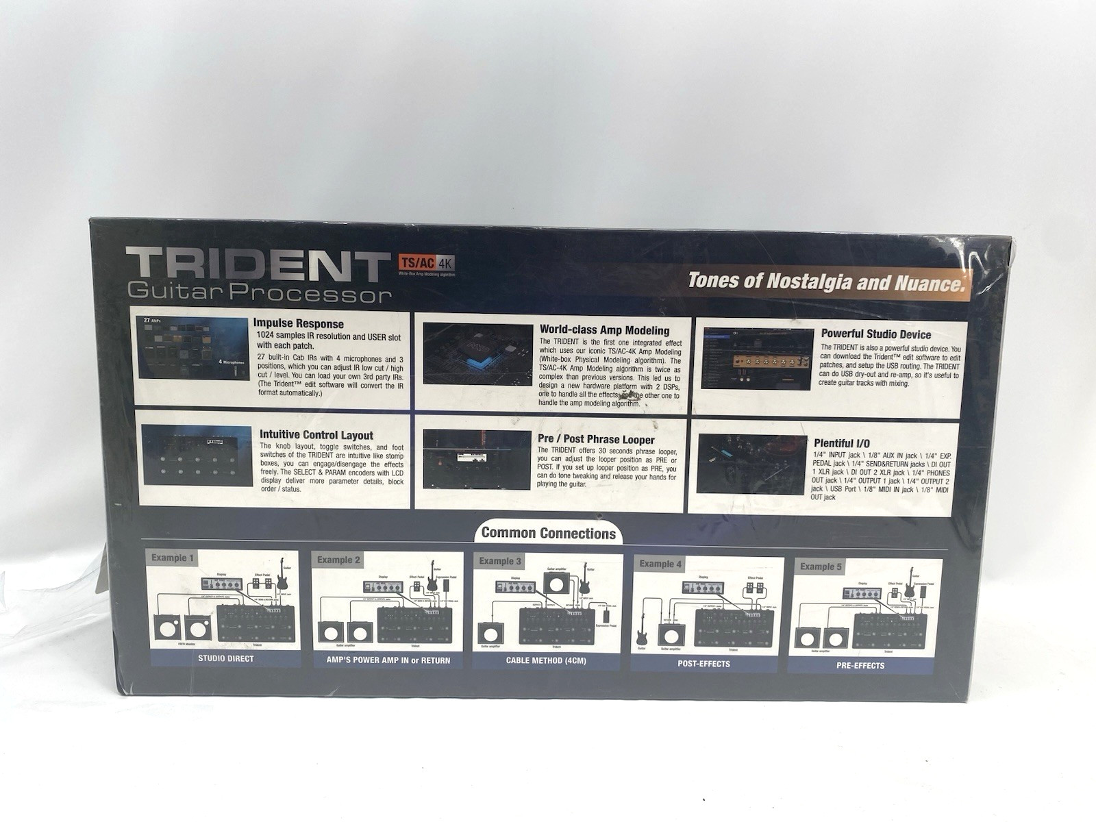New NUX Trident NME-5 Guitar Processor