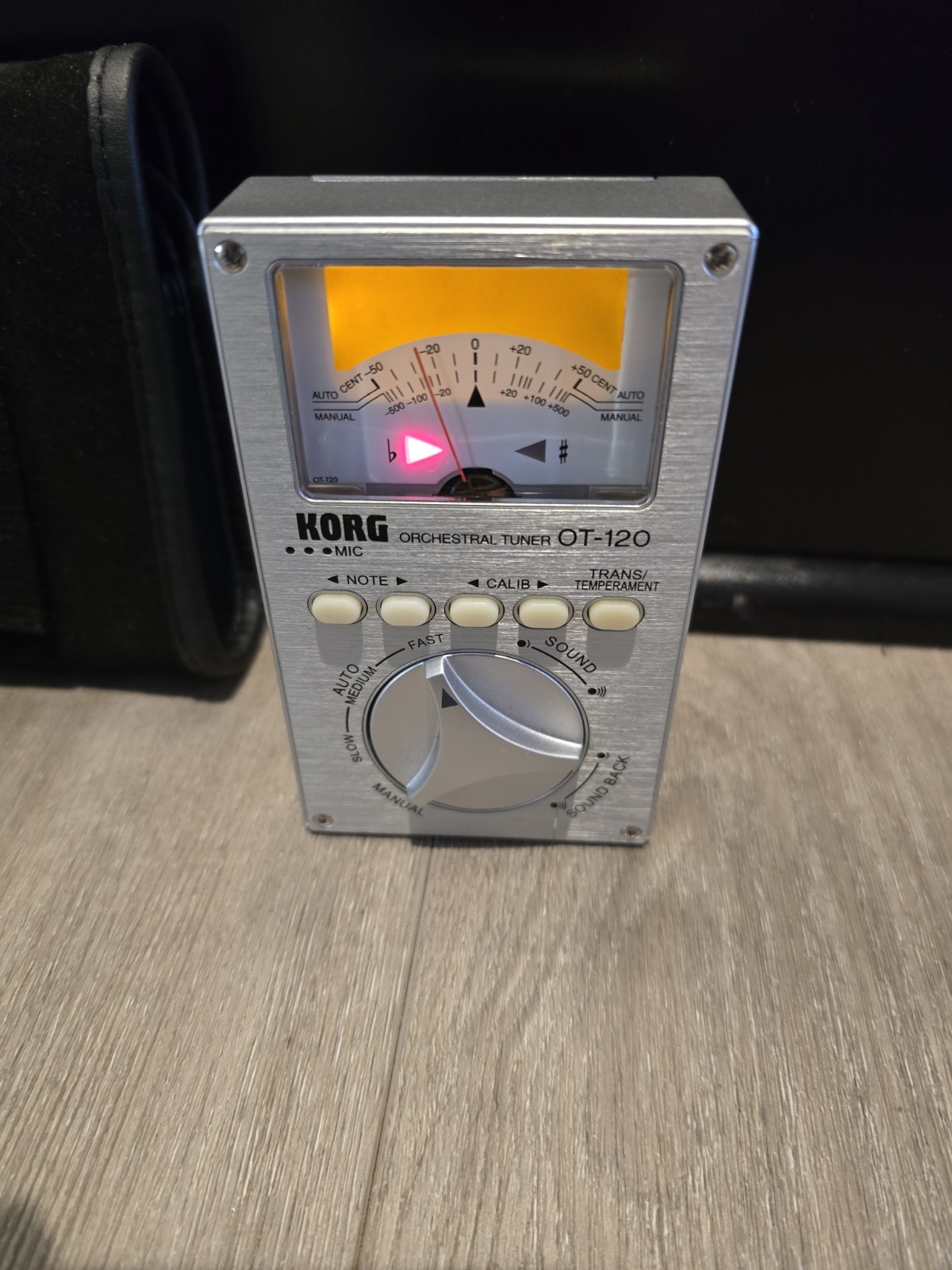 Korg OT-120 Orchestral Tuner & CASE – Digital Chromatic Tuner – Tested Working