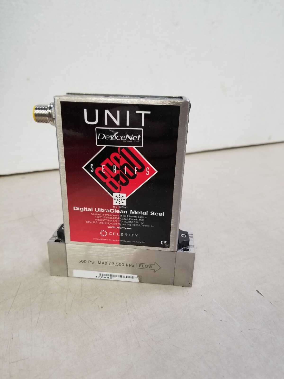 Celerity Unit UFC-8565C Mass Flow Controller MFC 02 100 SCCM