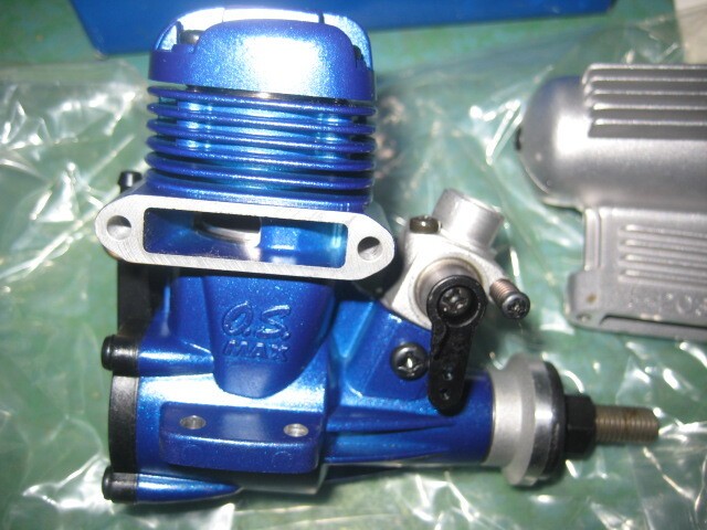 OS Max 25LA 2 Stroke w Muffler Plug RC Nitro Model New Ogawa Seiki