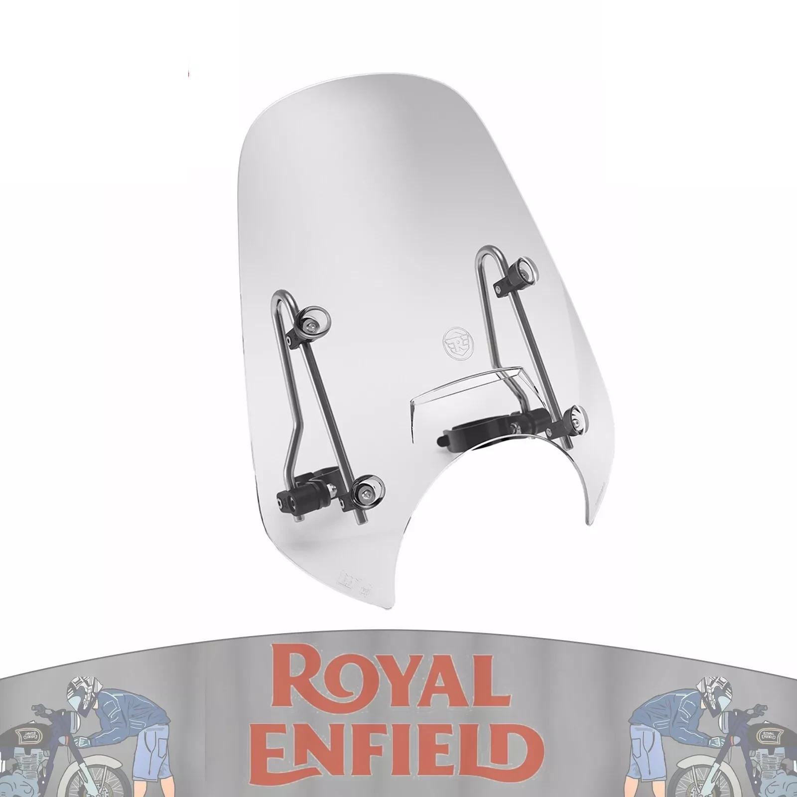 GENUINE TOURING WINDSHIELD FOR ROYAL ENFIELD METEOR 350
