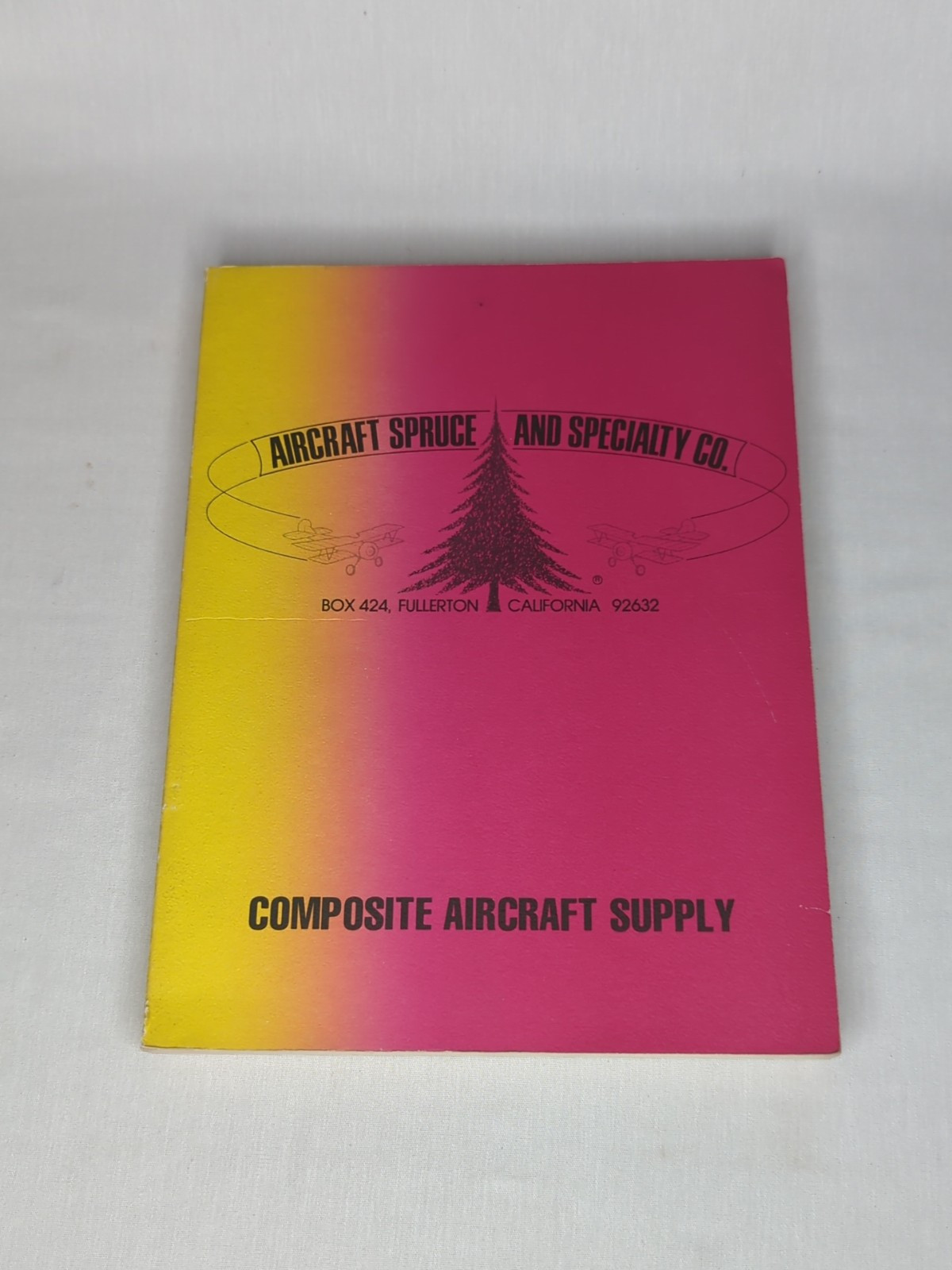 AIRCRAFT SPRUCE AND SPECIALTY CO. COMPOSITE AIRCRAFT SUPPLY 1978