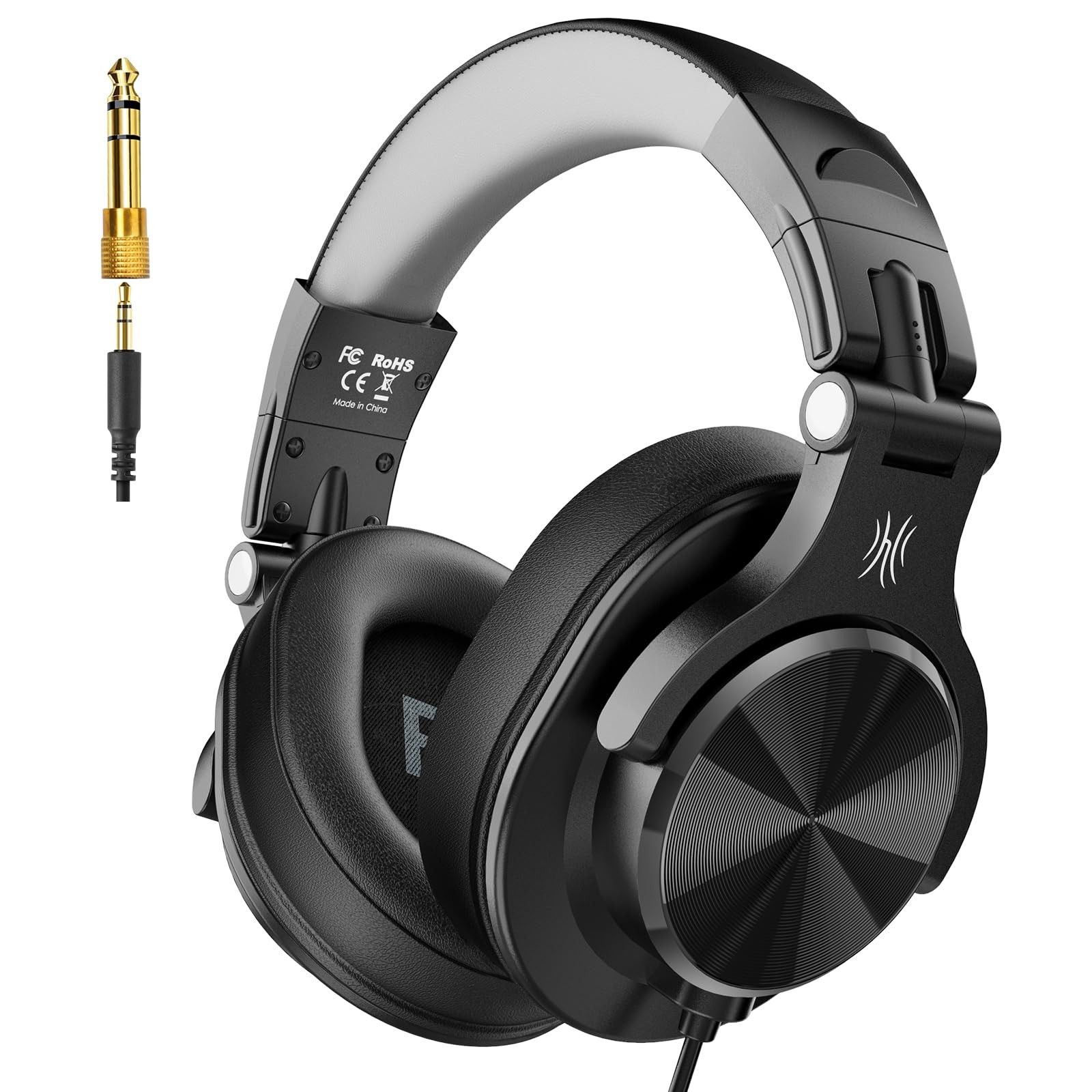 OneOdio A71D Wired Over-Ear Headphones, Studio Monitor Headsets, Hi-Res DJ St...