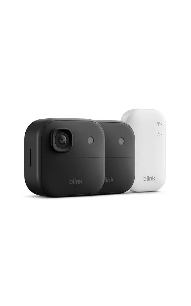 Blink Outdoor 2K+ Wireless Smart Security 2 Camera System 2 Year Battery Life