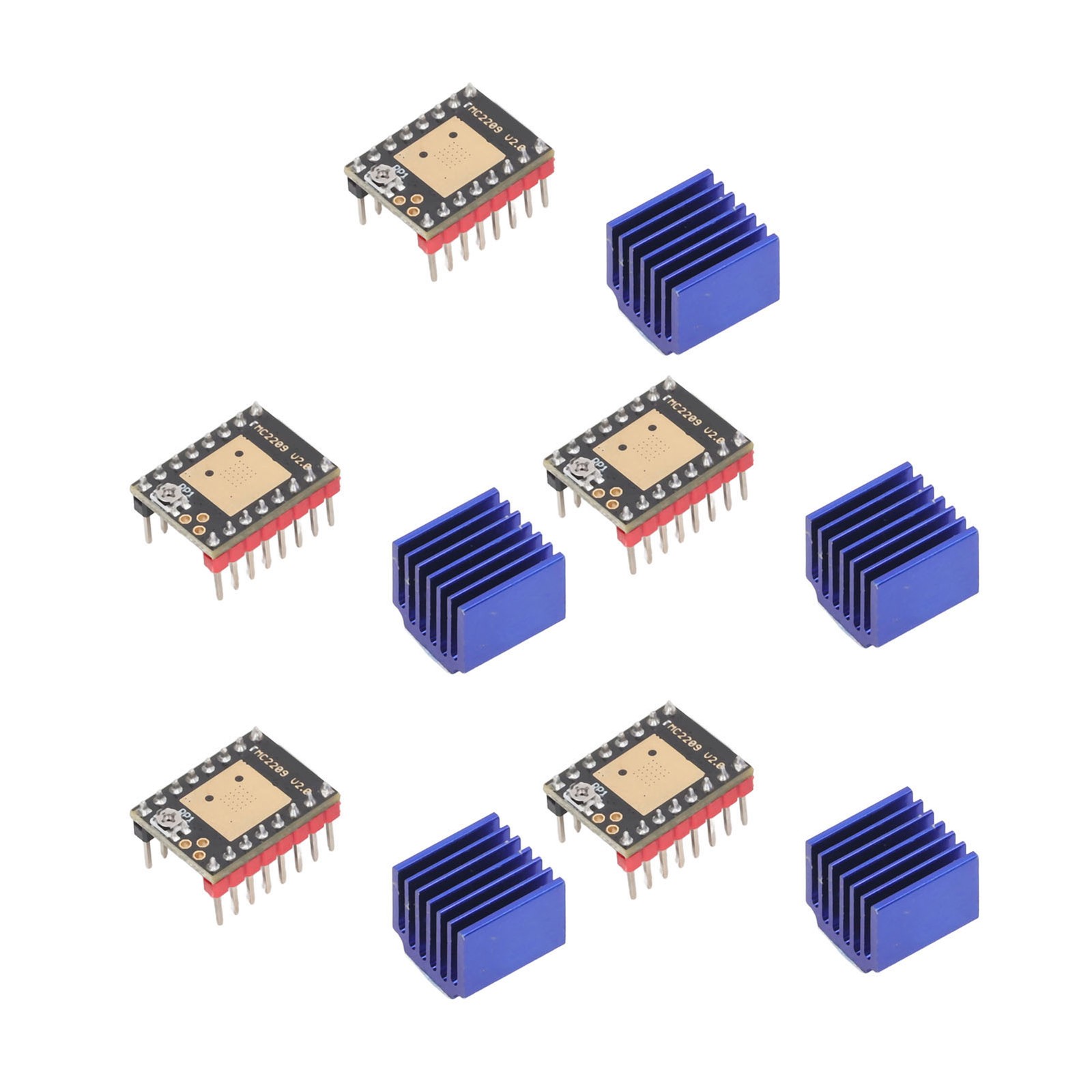 5 Sets Stepper Motor Driver Ultra Quiet Module For 3D Printers NEW