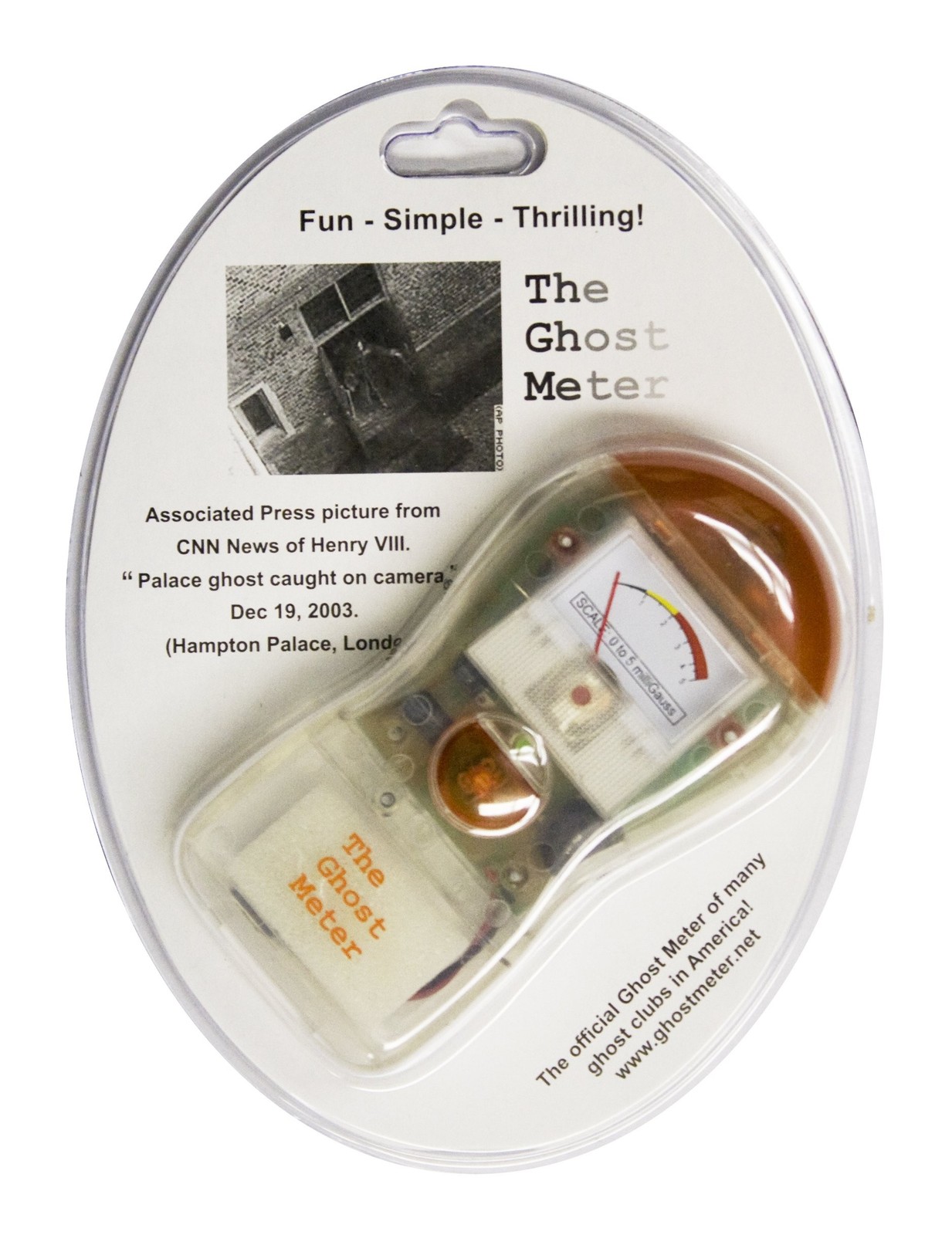 The Ghost Meter EMF Sensor, Transparent