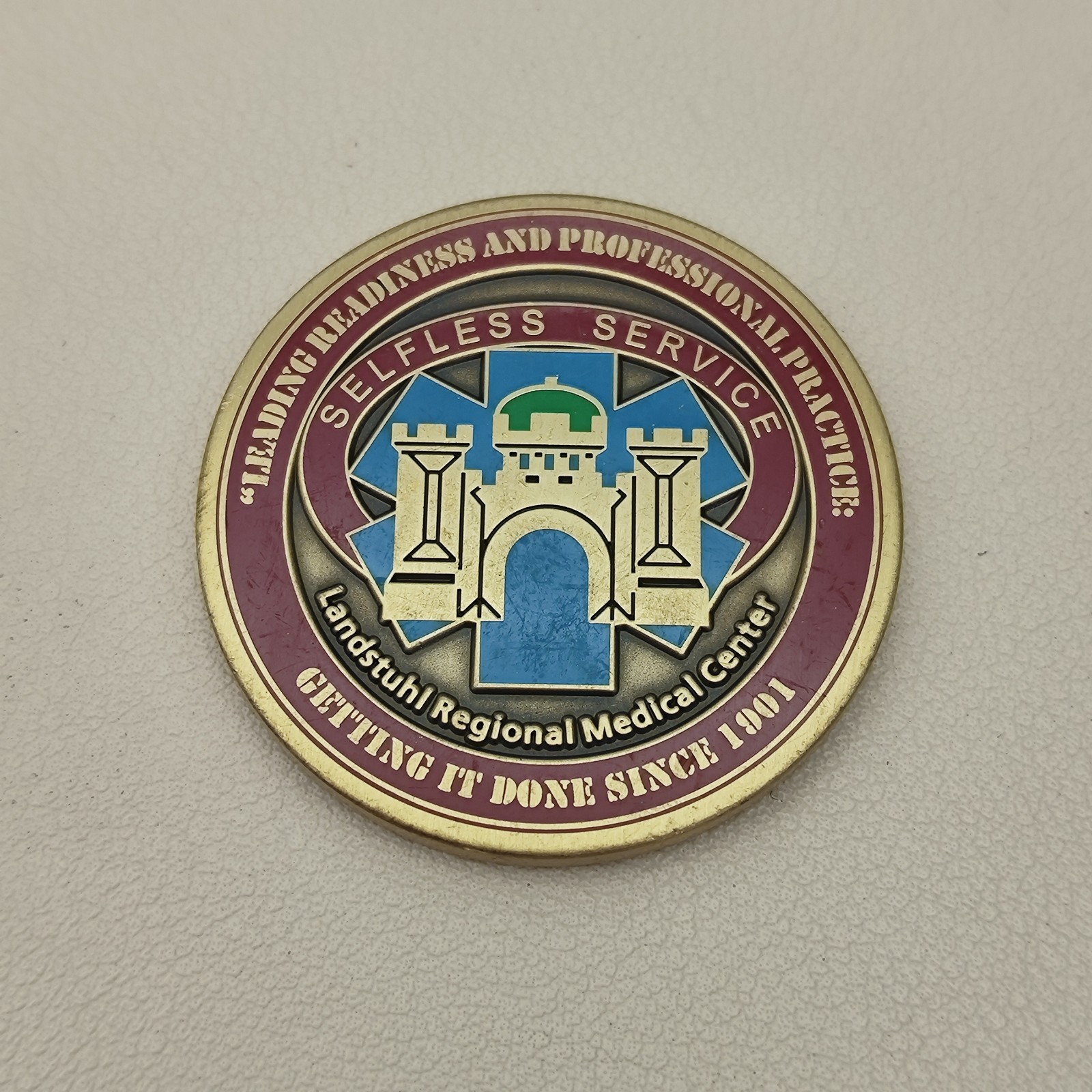 Landstuhl Regional Medical Center Army Nurse Corps Challenge Coin