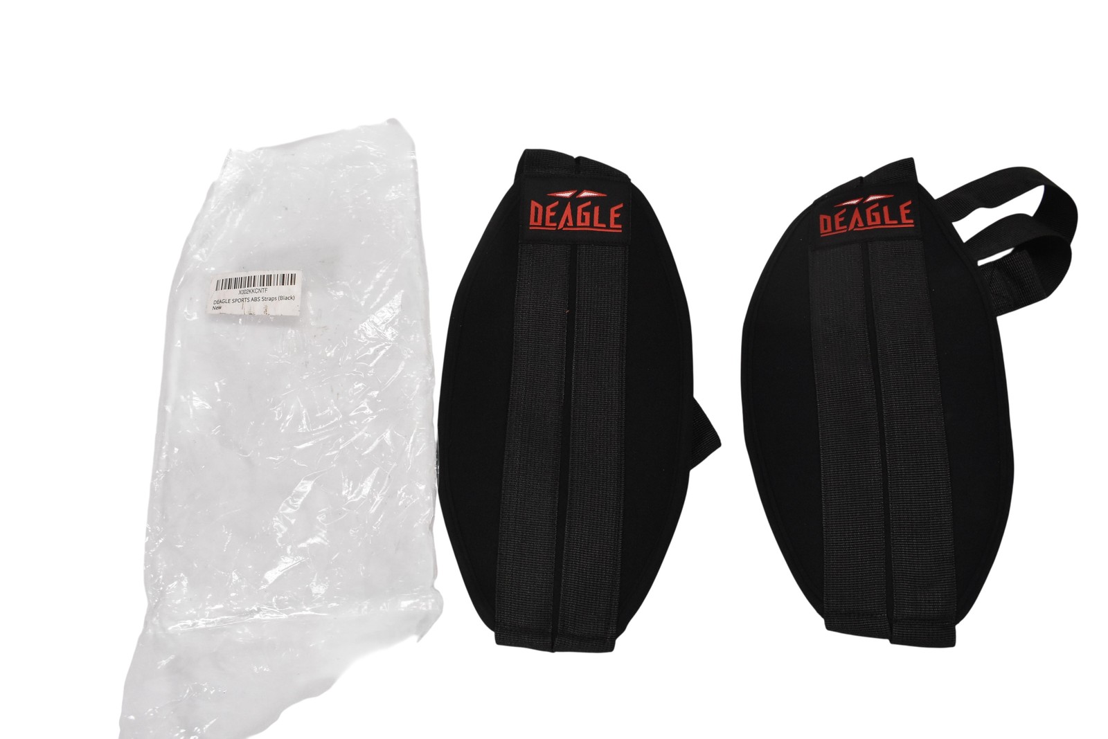 Deagle Sports ABS Straps Black Ab Hanging Abdominal Sling Pads Workout Gym