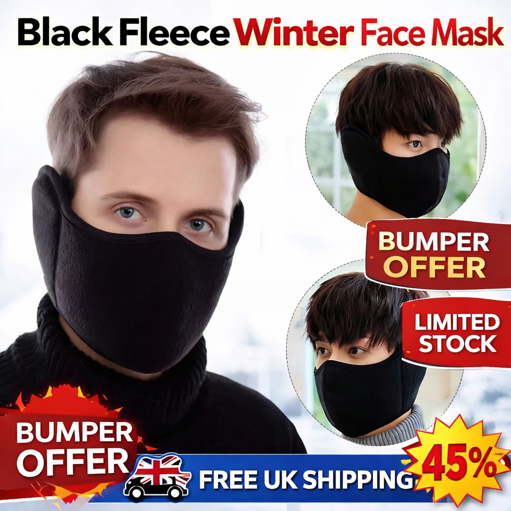 Winter Warm Windproof Face Mask Thermal Ski Motorcycle Cycling Outdoor Ear Mask
