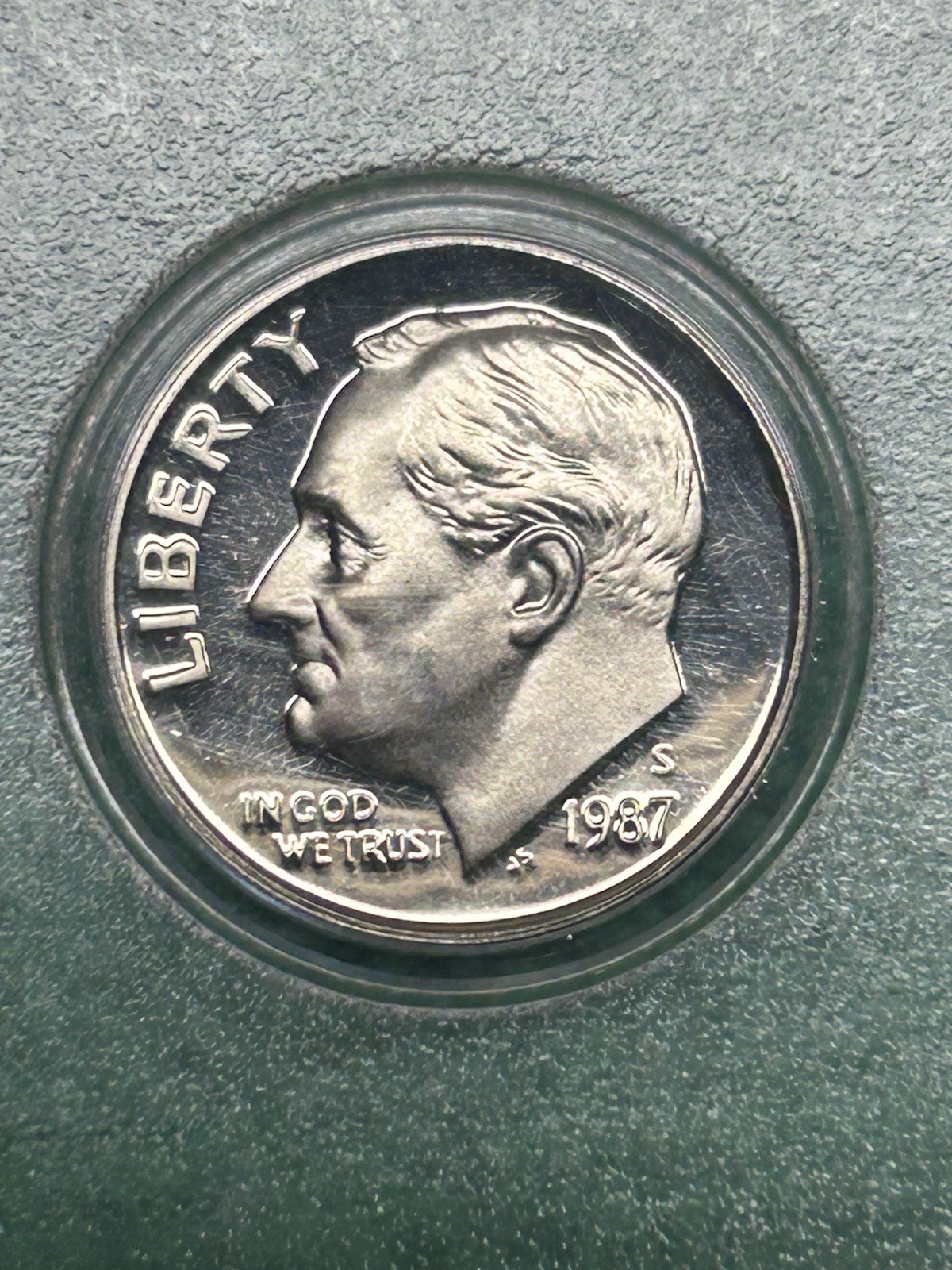 1987 S U.S. Mint PROOF Set in Authentic Whitman Holder