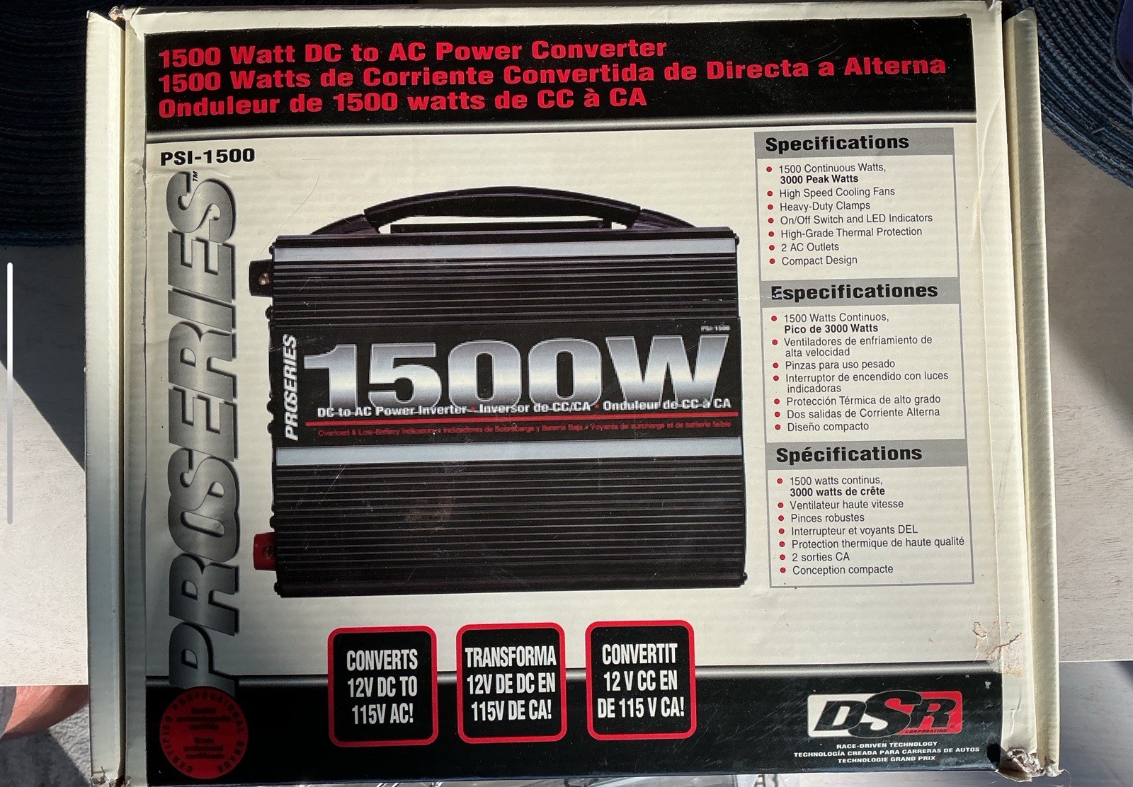 Schumacher Electric PC-1500 1500 W Power Converter