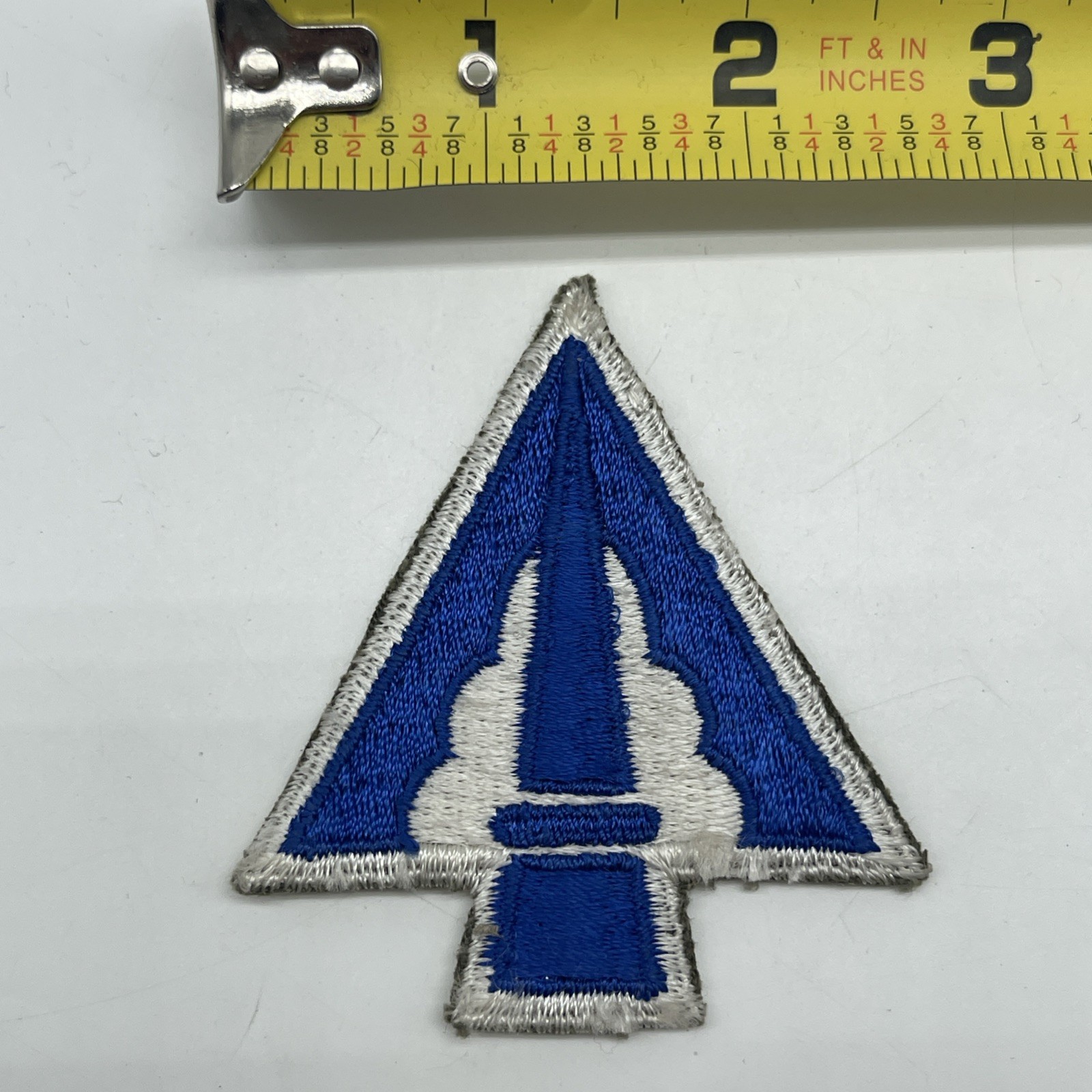 U.S. Military 22nd Army Corps Patch Insignia Cut Edge Full Color ~3”