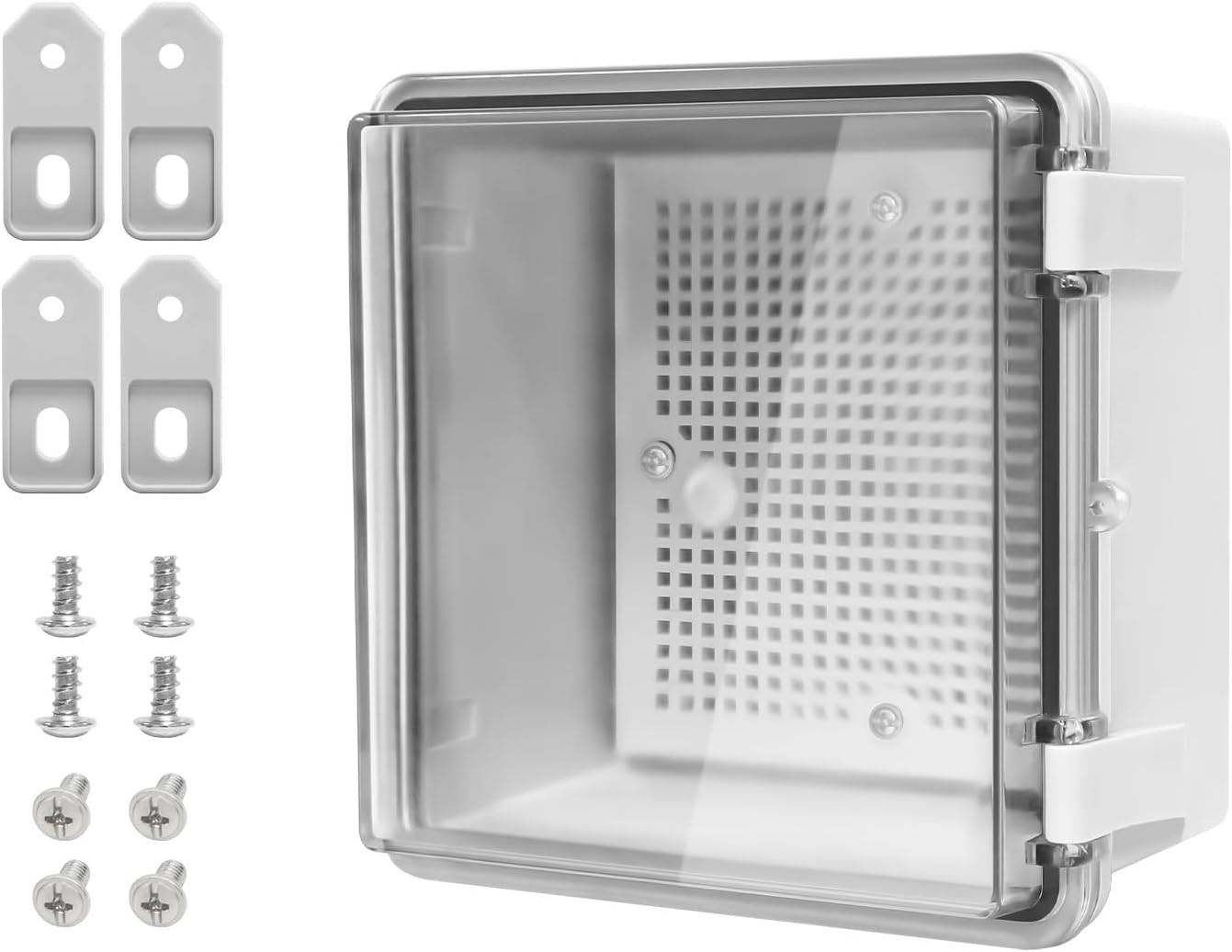 Waterproof Electrical Enclosure Box ABS Junction Box Clear Cover Indoor Outdoor